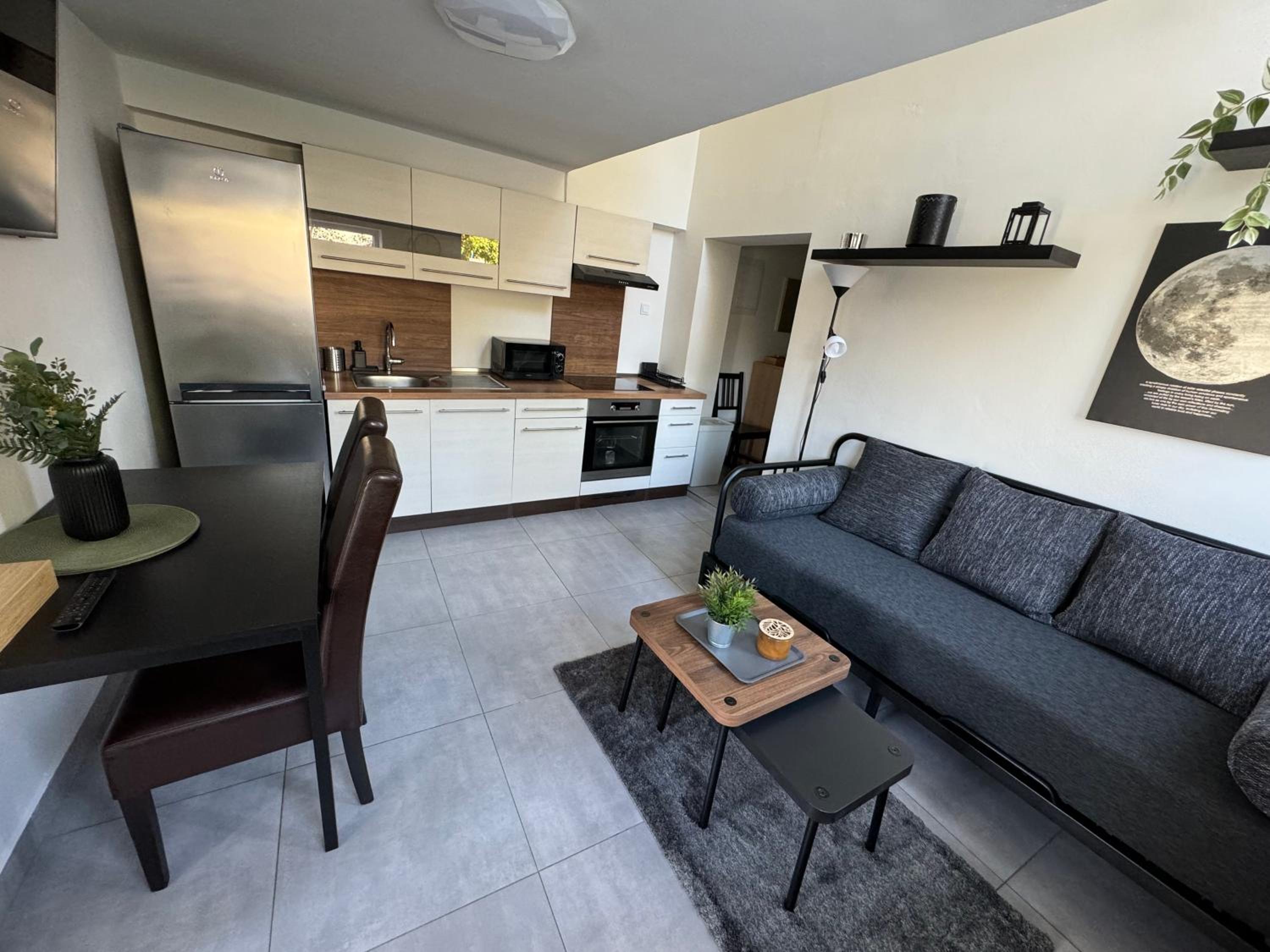 apartman 50m2 garden parking Free