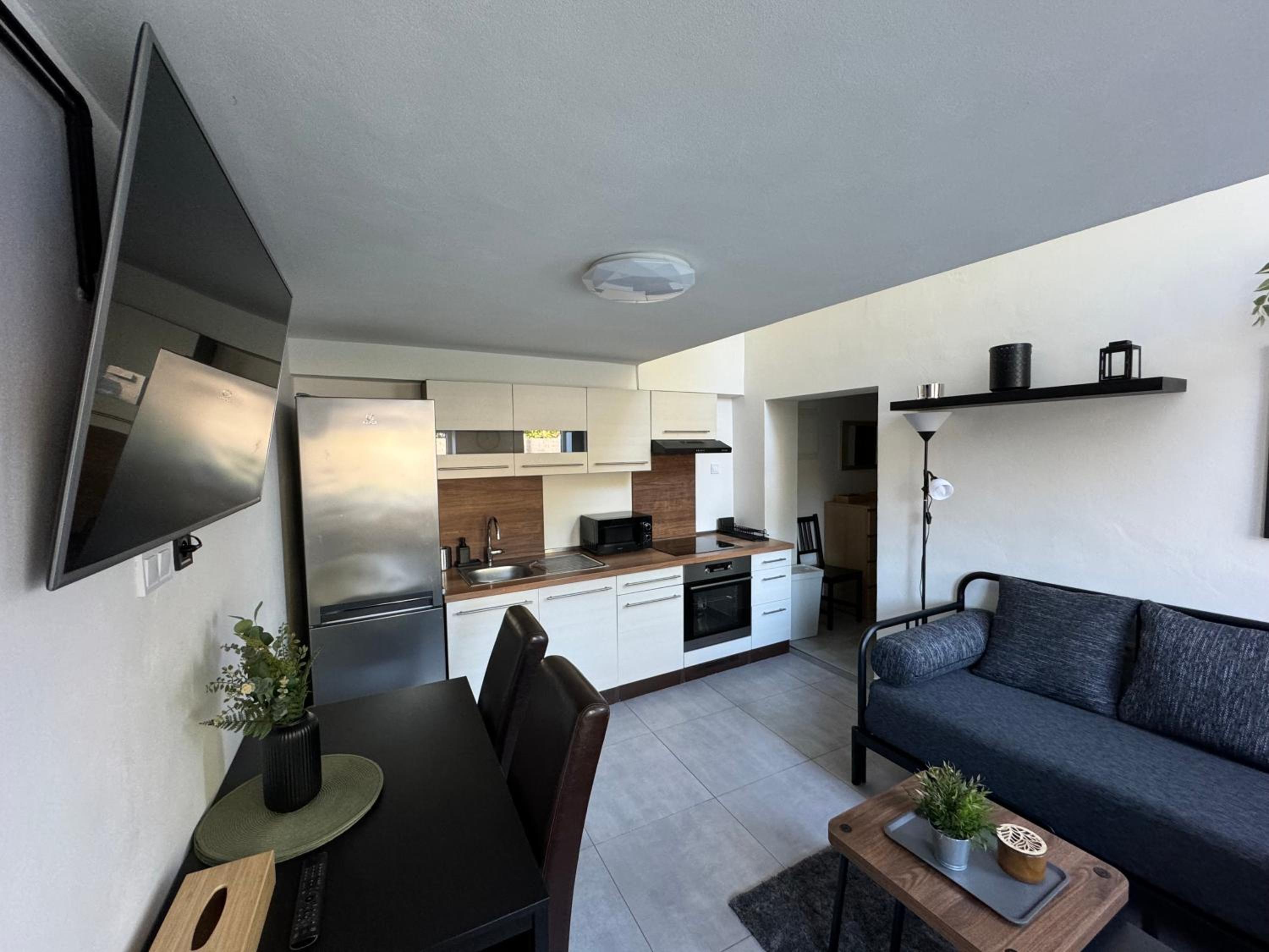 apartman 50m2 garden parking Free