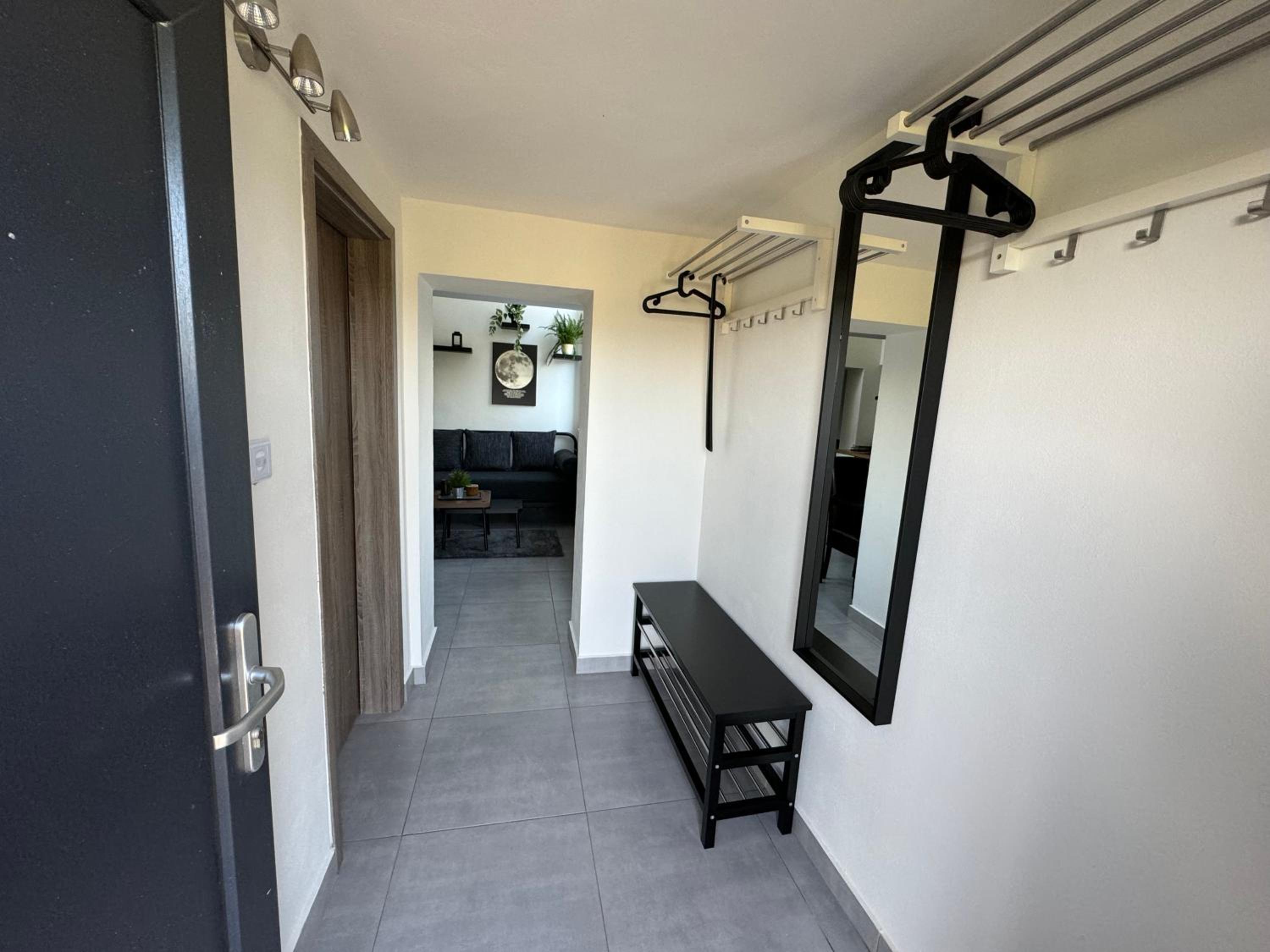 apartman 50m2 garden parking Free