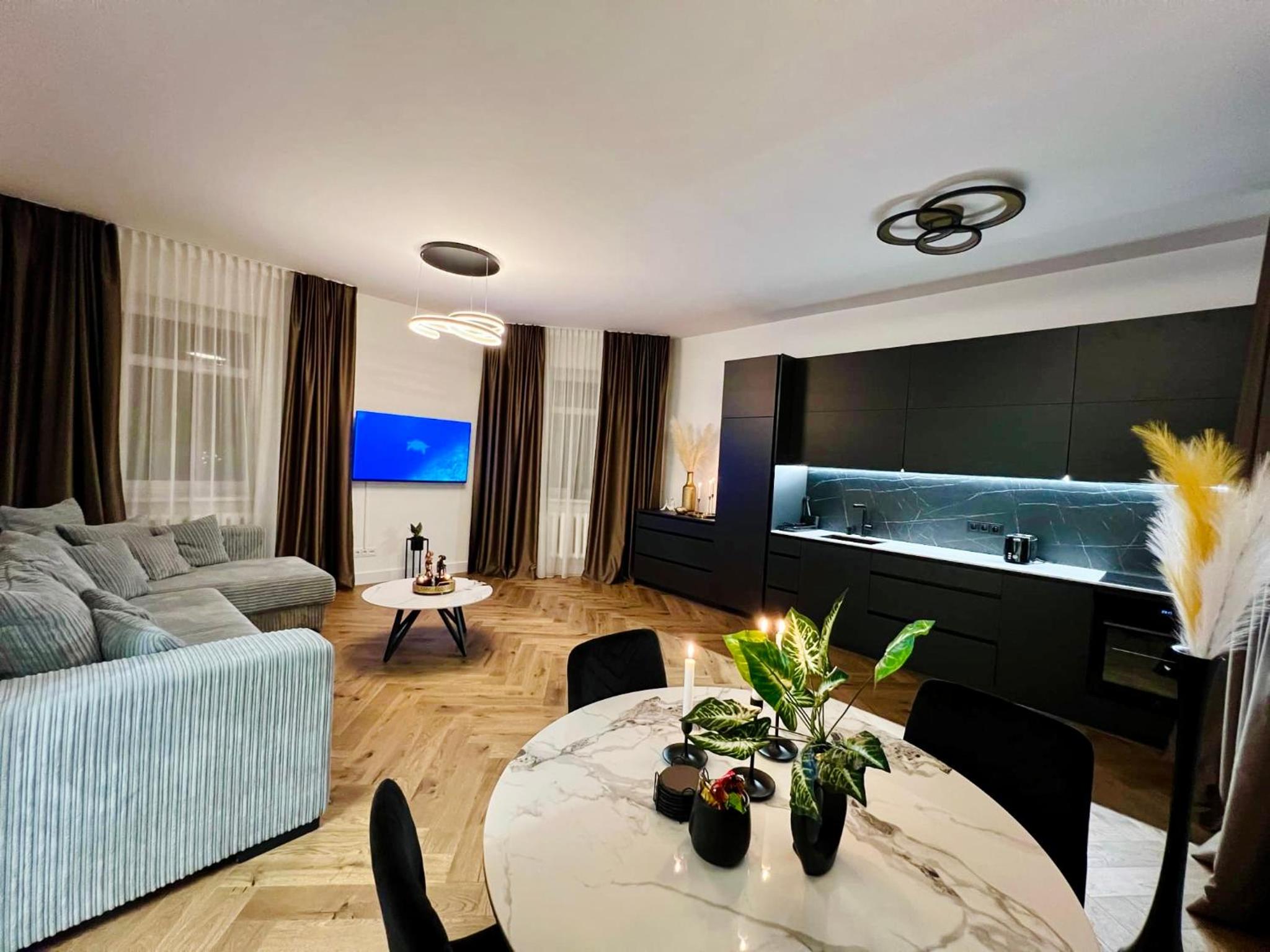 Modern 1-Bedroom Apartment in Kaunas Downtown