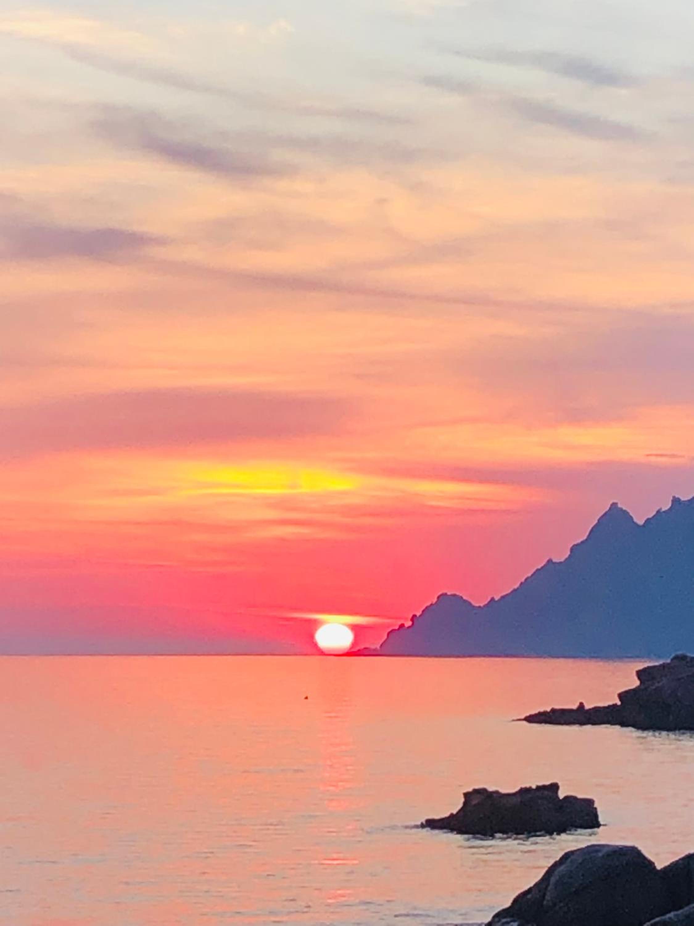 Piana - vue mer et village