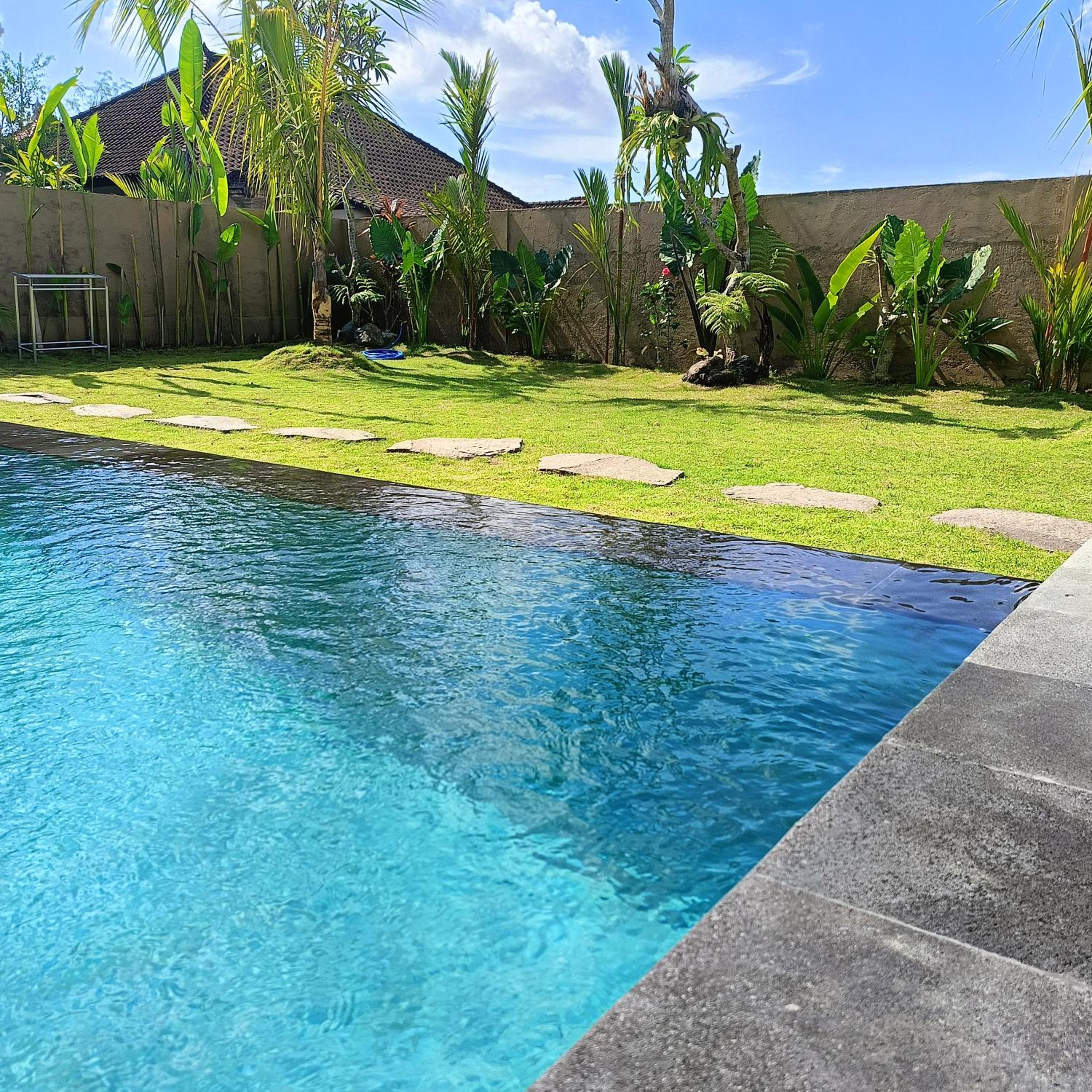 2BR Ubud private pool kitchen view 5