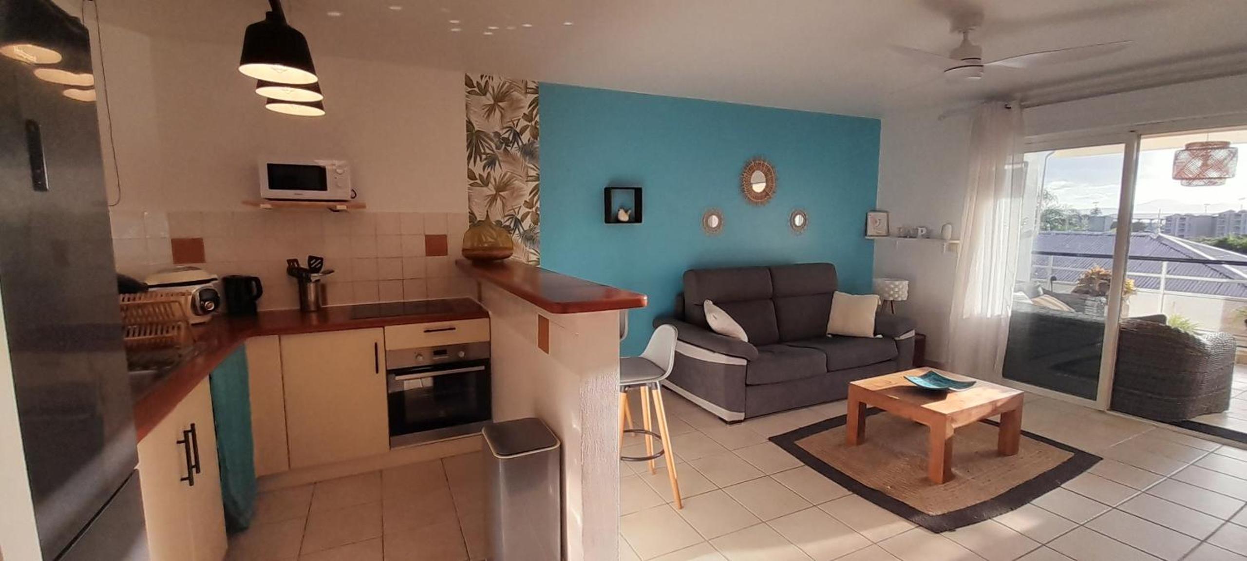 Turquoise Caraîbes Agreable logement avec grande terrasse view 5