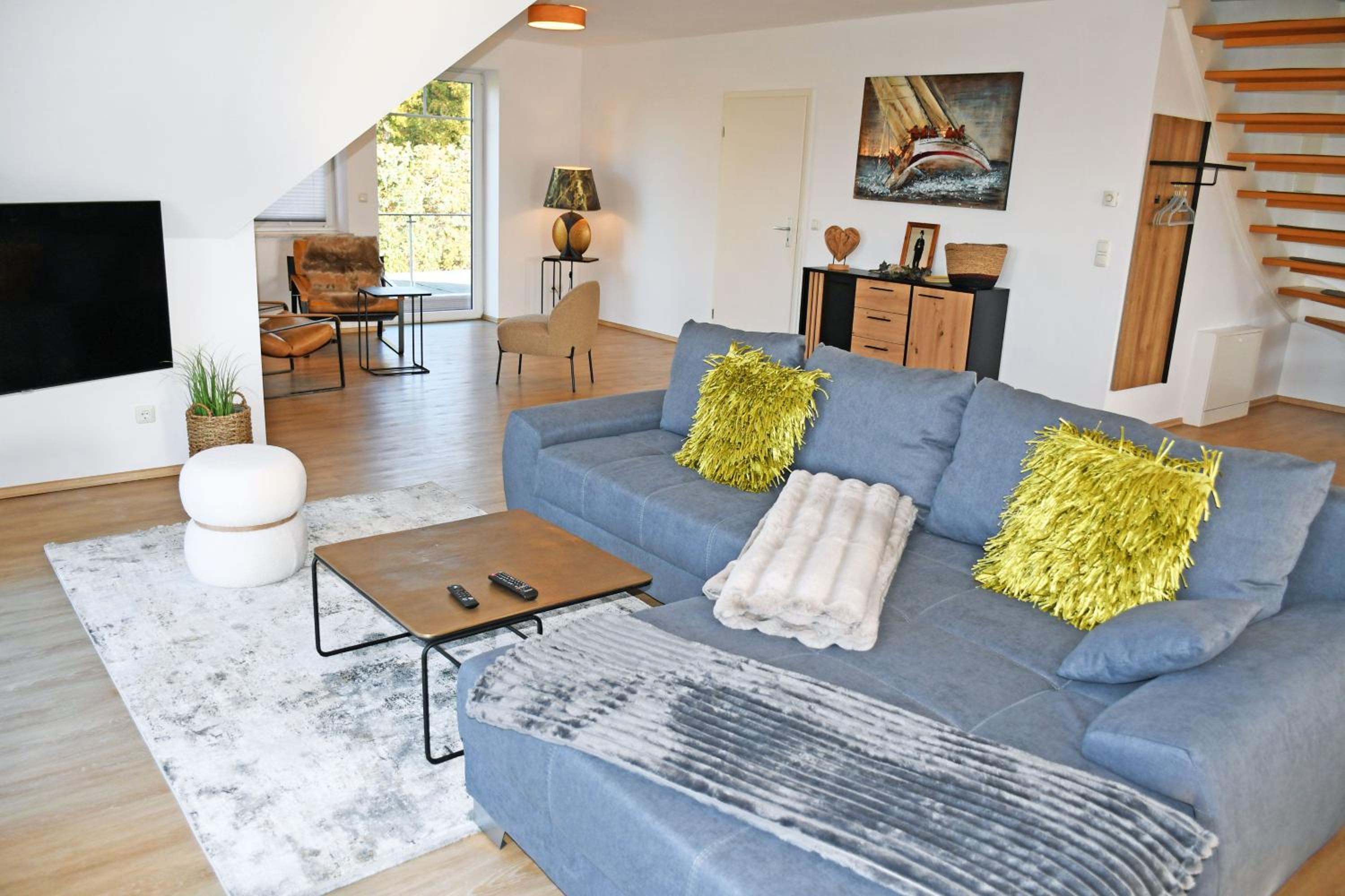 super Ferienwohnung mit Seeblick und 3 Balkonen