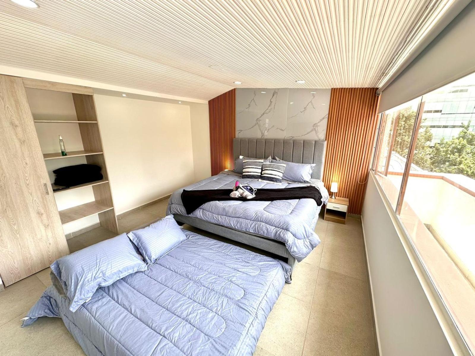 Espacio ideal para grupos, Virrey Park, 3 king size