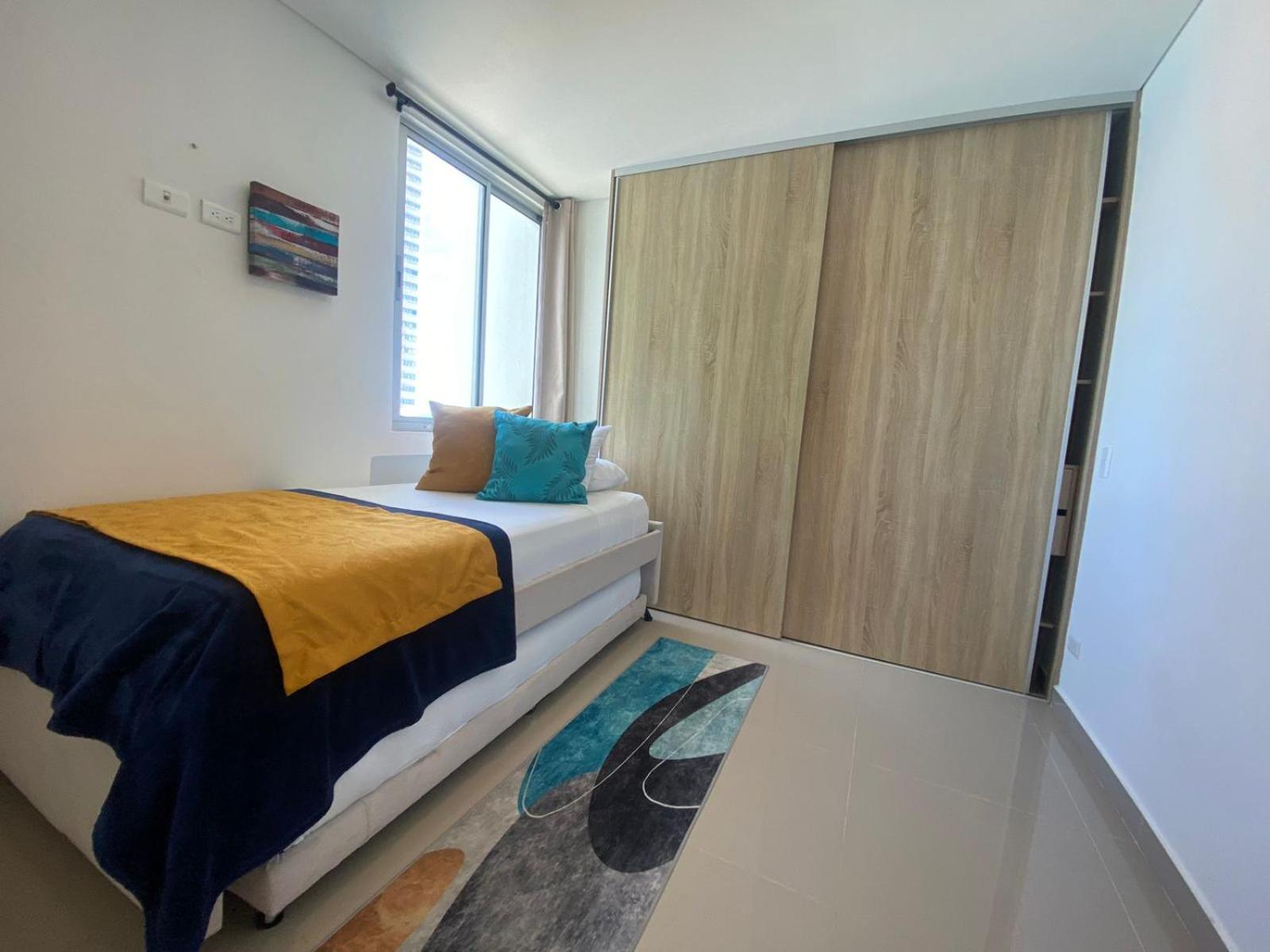 CARTAGENA 3BR WiFi AC pool Parking beach and sea alquileraptocartagena