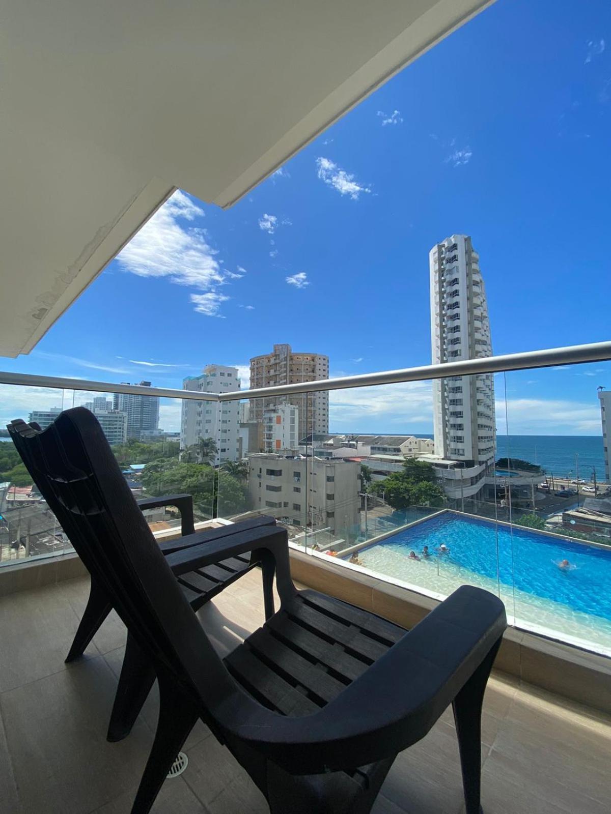 CARTAGENA 3BR WiFi AC pool Parking beach and sea alquileraptocartagena