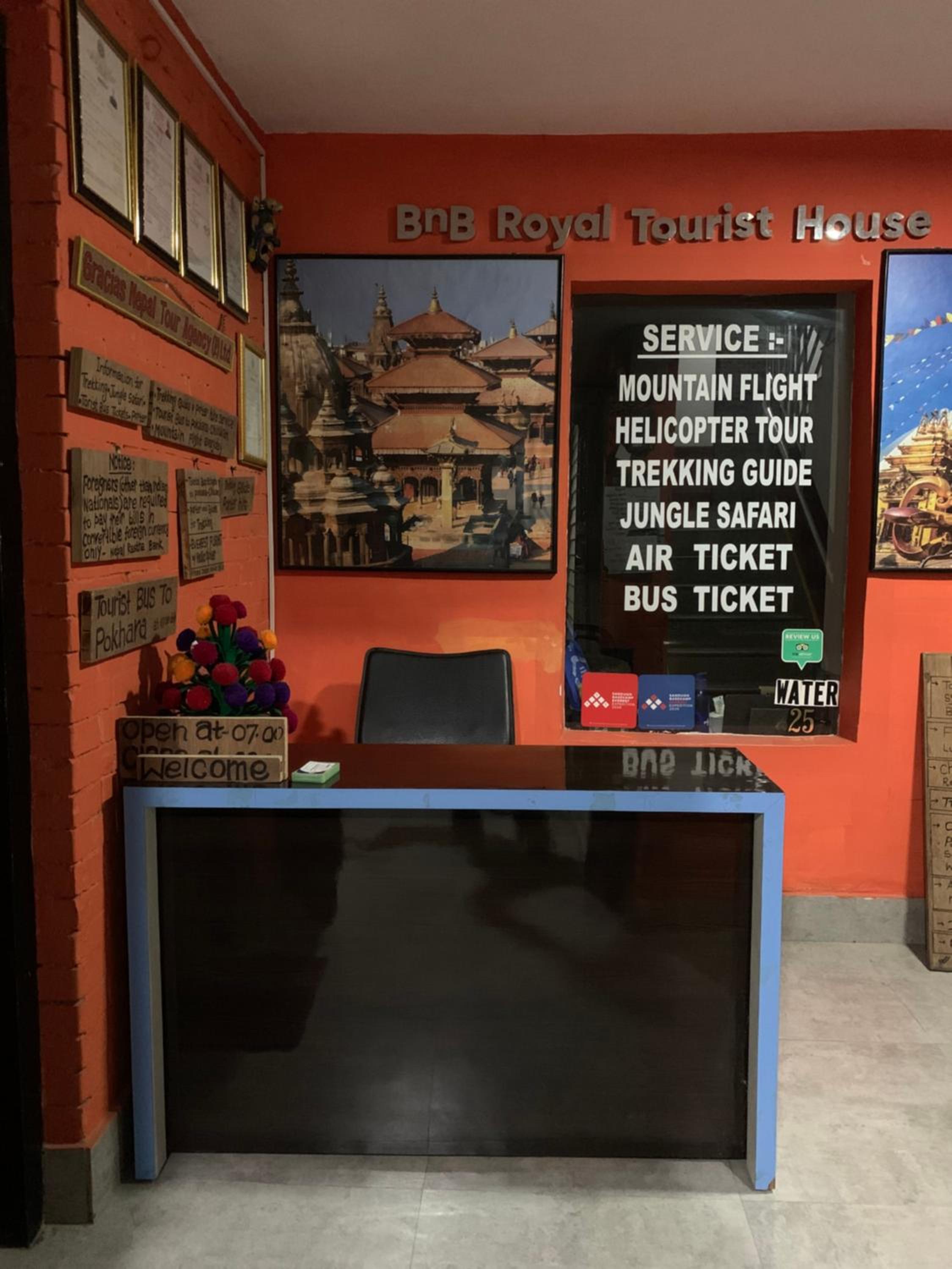 BnB Royal Tourist House Near Tourist Bus Station in Thamel