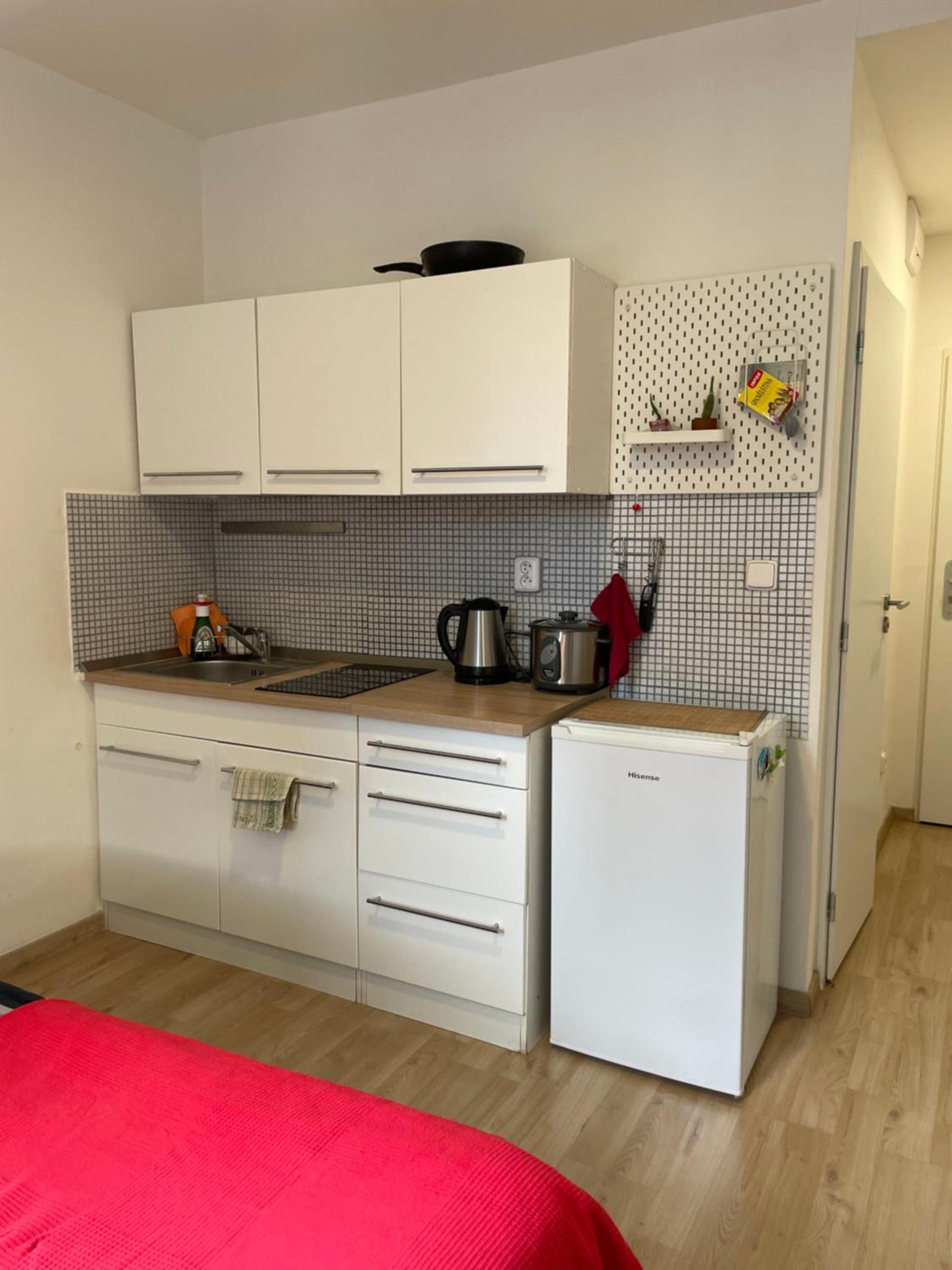Friendly small flat for nomads