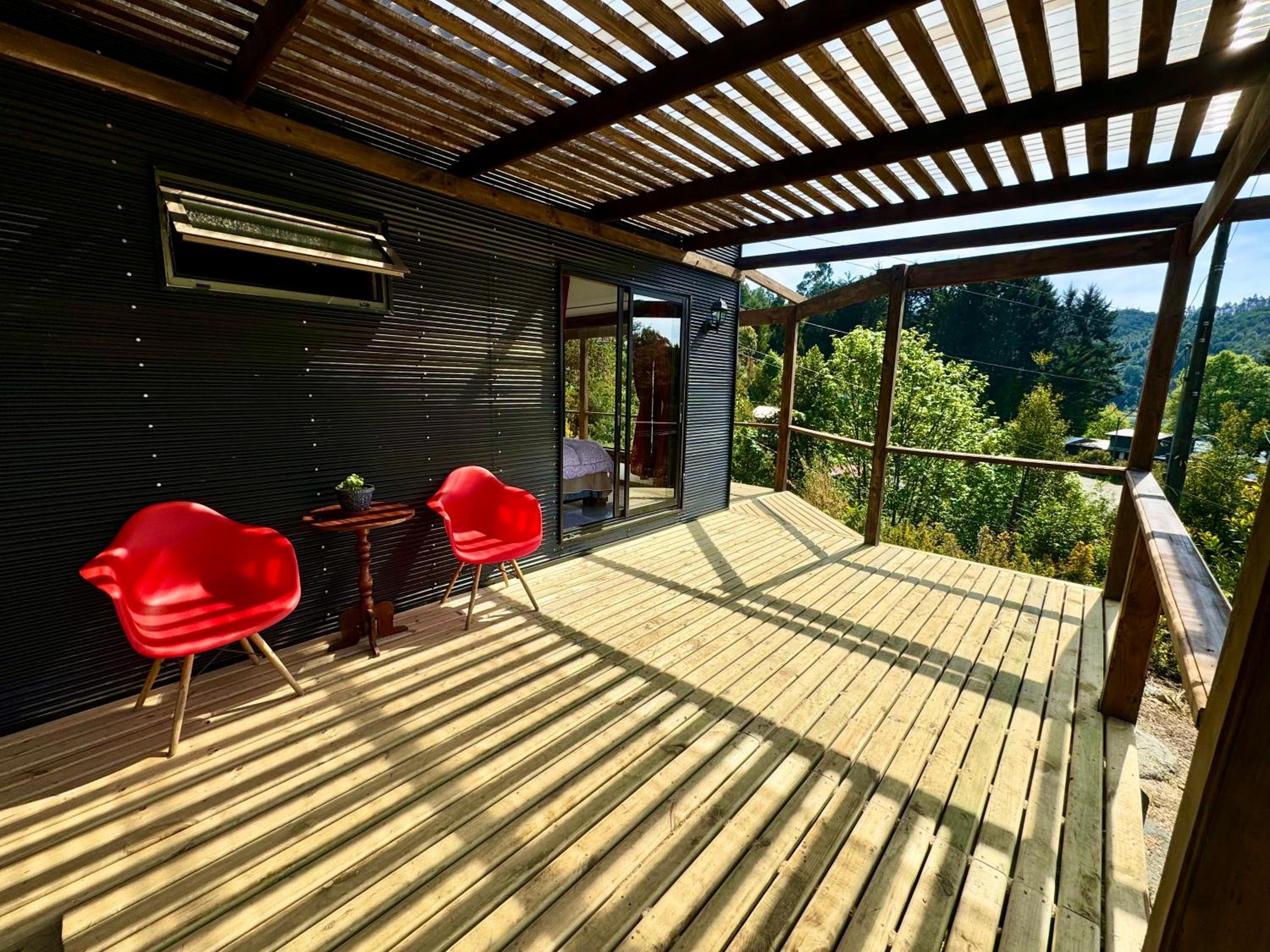 Cabaña nueva con vista al rio N3