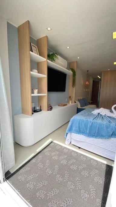 Flat Beach Way Carneiros Coral Azul