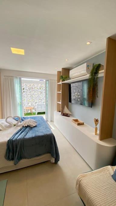 Flat Beach Way Carneiros Coral Azul