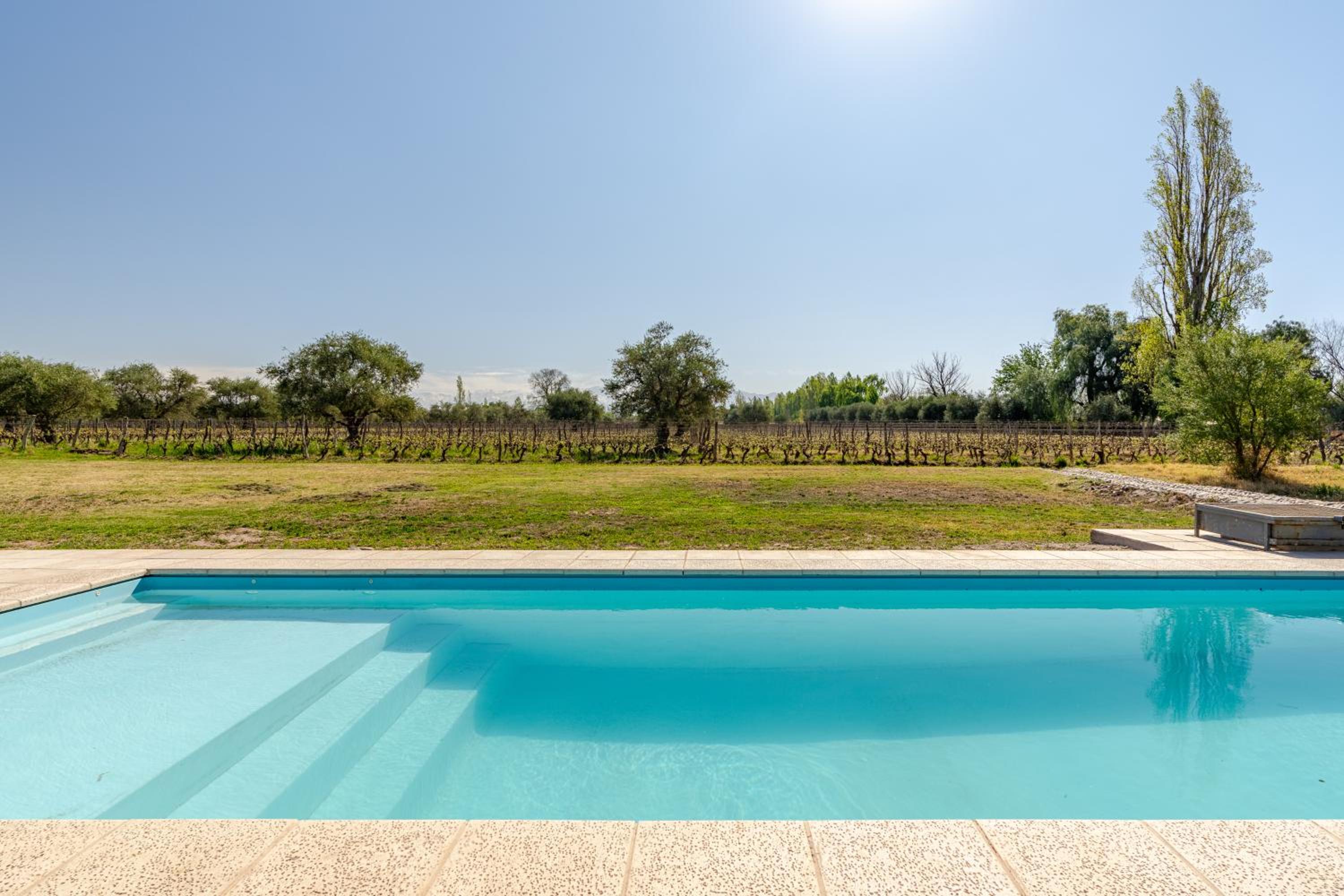 Cabaña entre Viñedos con Vista Panorámica y Piscina
