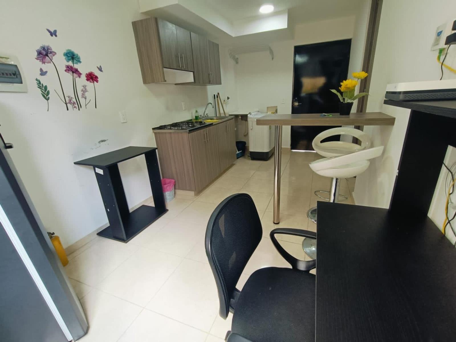 Acogedor Apartaestudio con Todas las Comodidades en Unidad Privada con Piscina