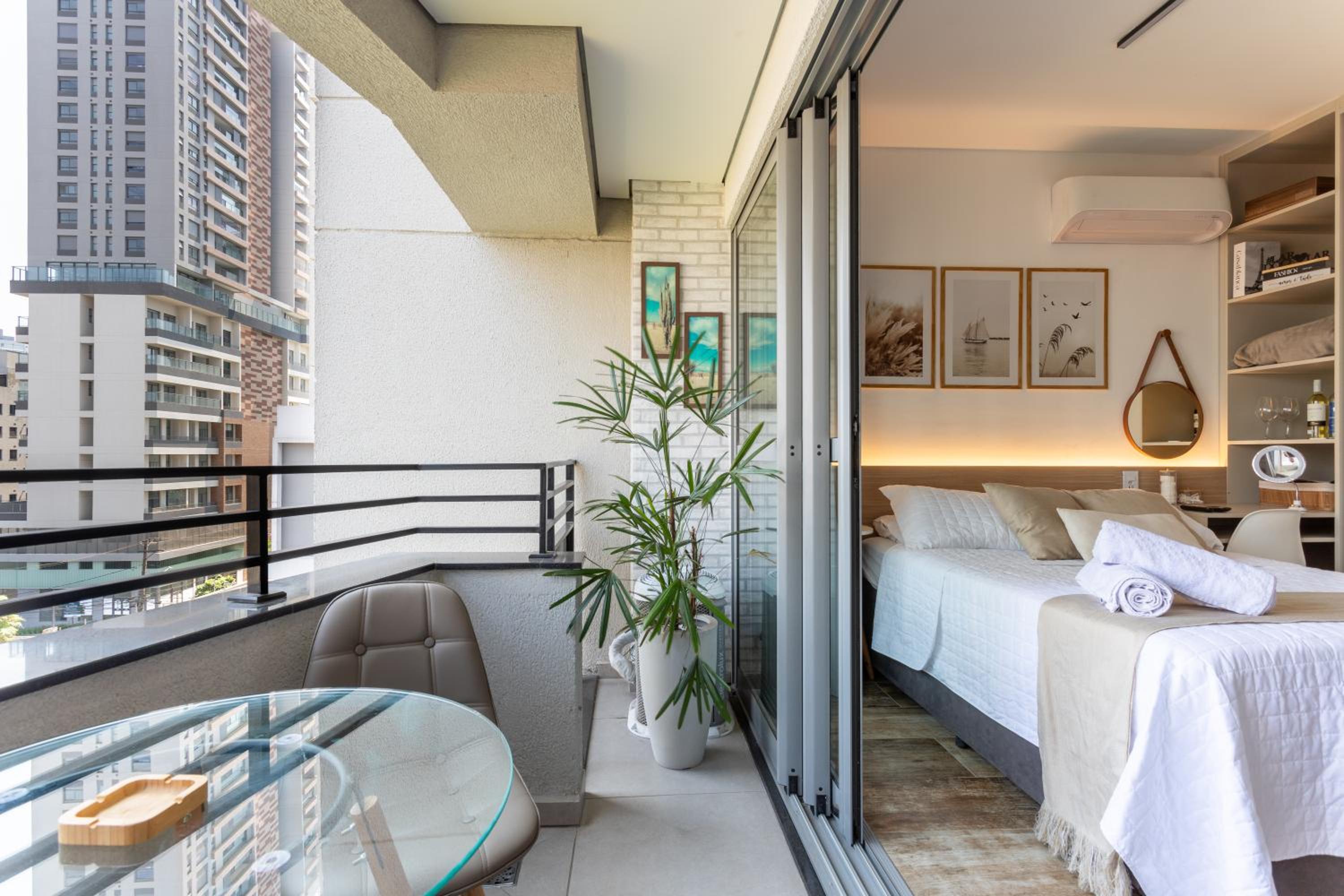 AP 508 Wonder · Studio Aconchego | Pool, Sauna, Rooftop.
