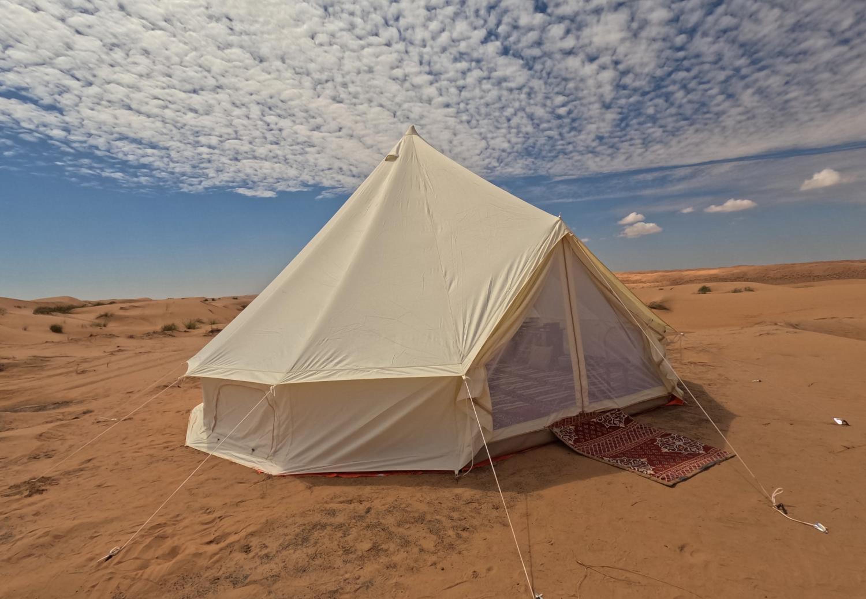 The One - Sunset private Tent camp view 3