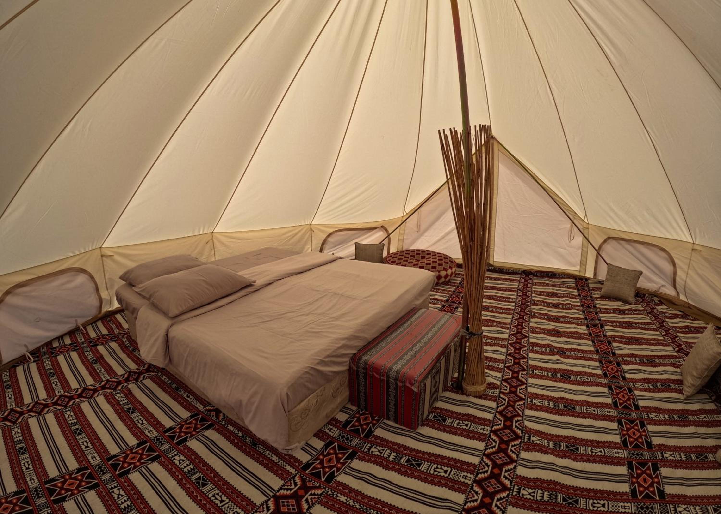 The One - Sunset private Tent camp view 4
