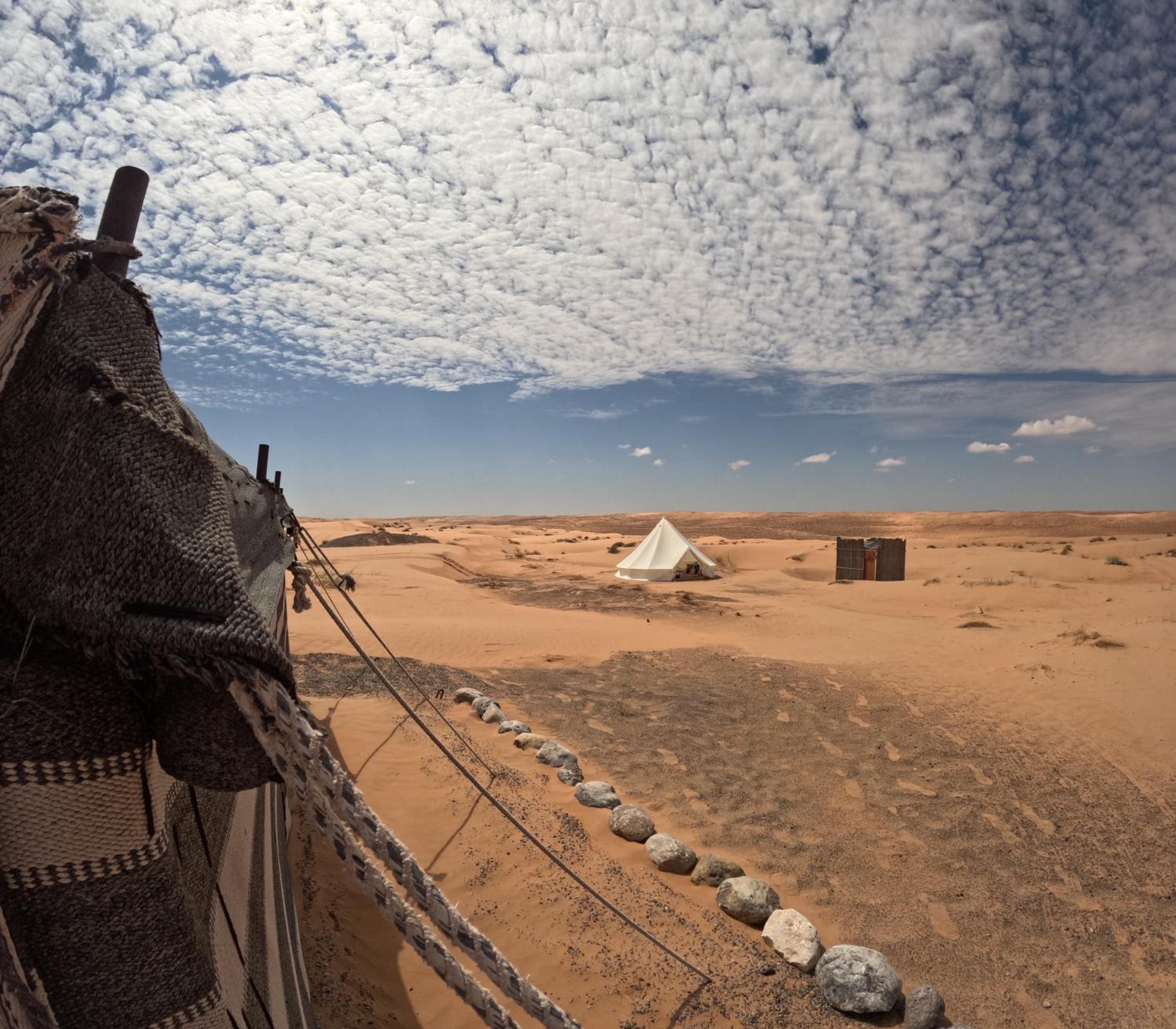 The One - Sunset private Tent camp view 2