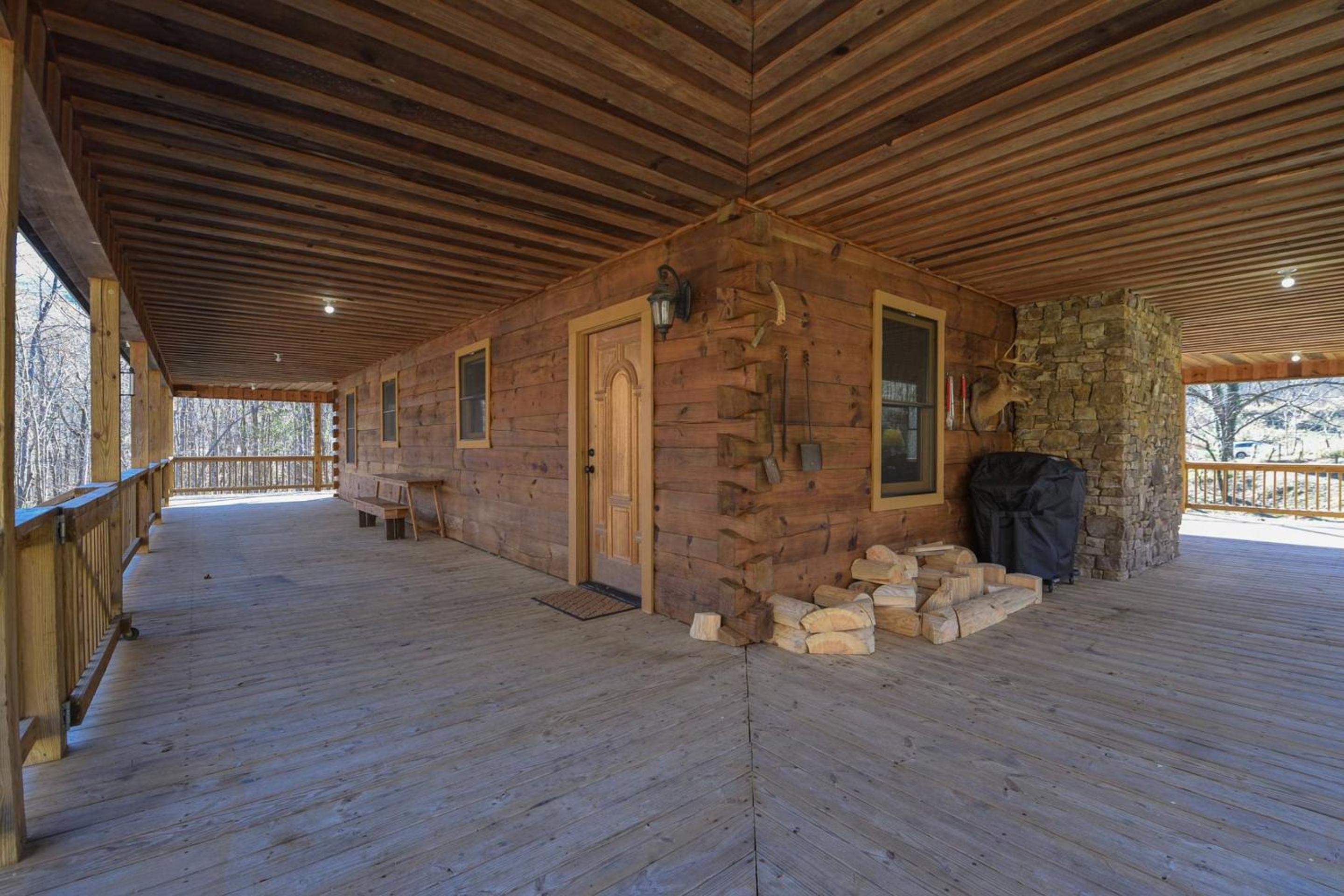 Charming Blue Ridge Cabin Private Pond and Waterfall Deer Haven by AvantStay