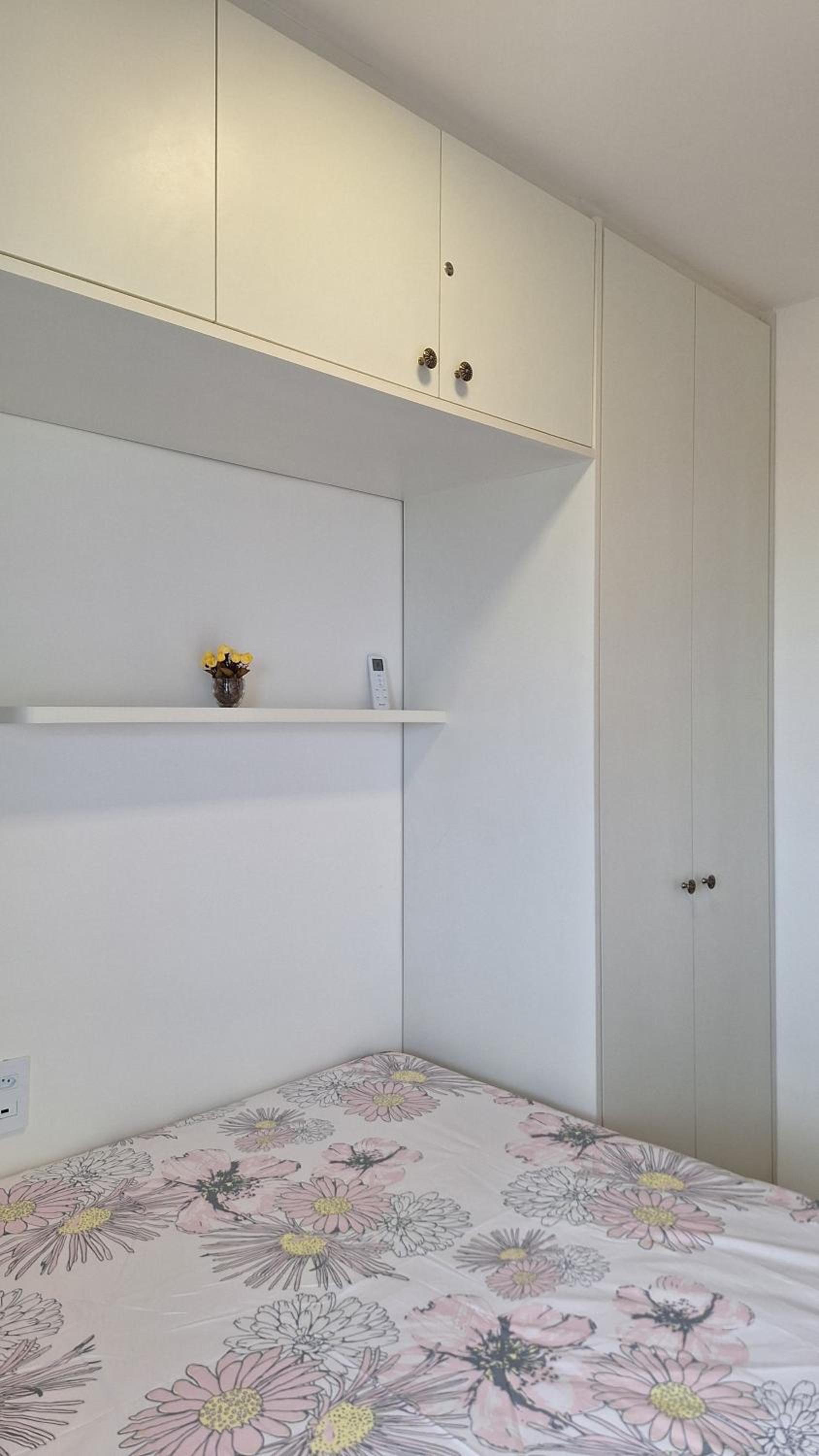 Apartamento Quarto e Sala, varanda, vista mar com infraestrutura