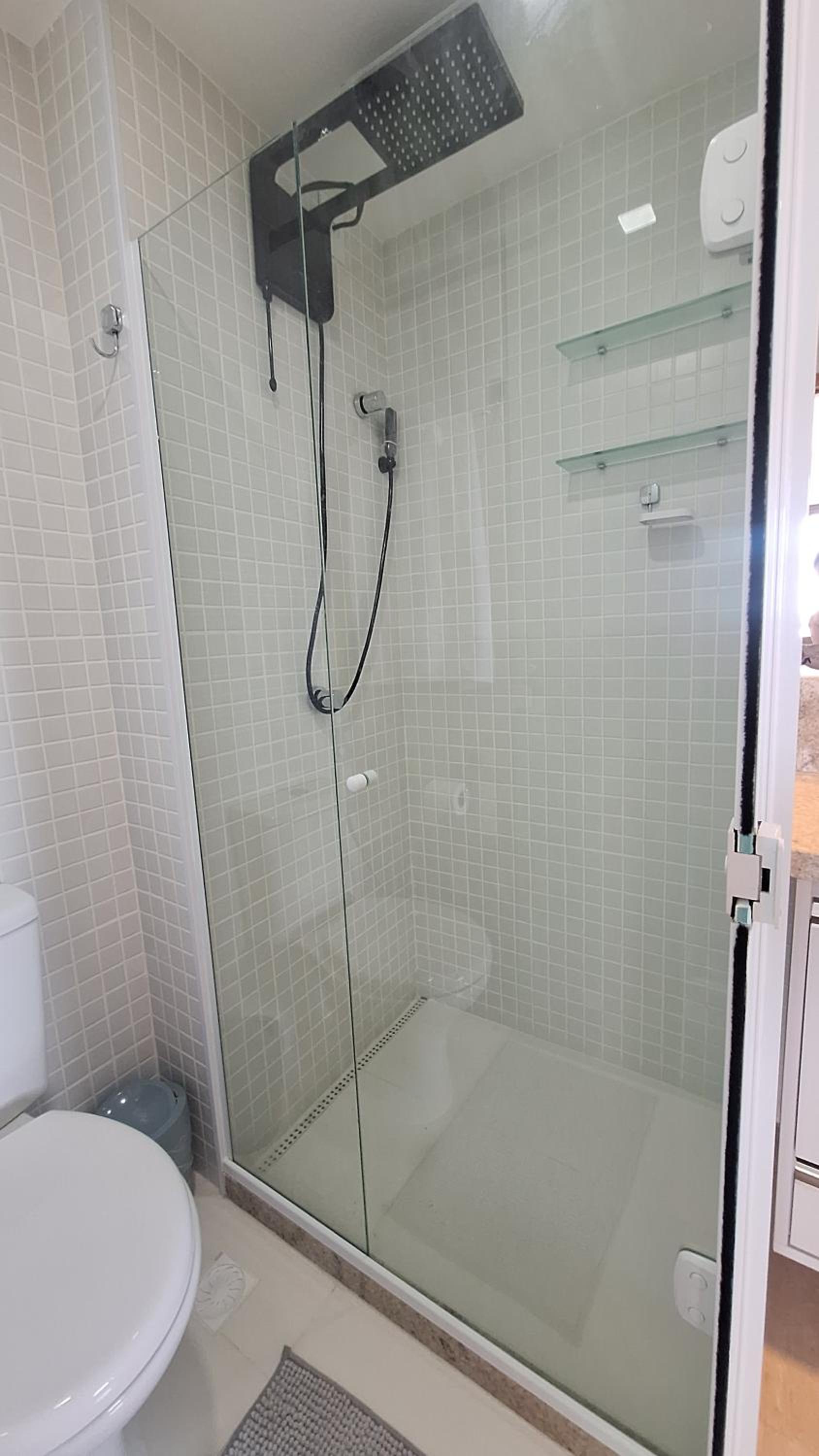 Apartamento Quarto e Sala, varanda, vista mar com infraestrutura