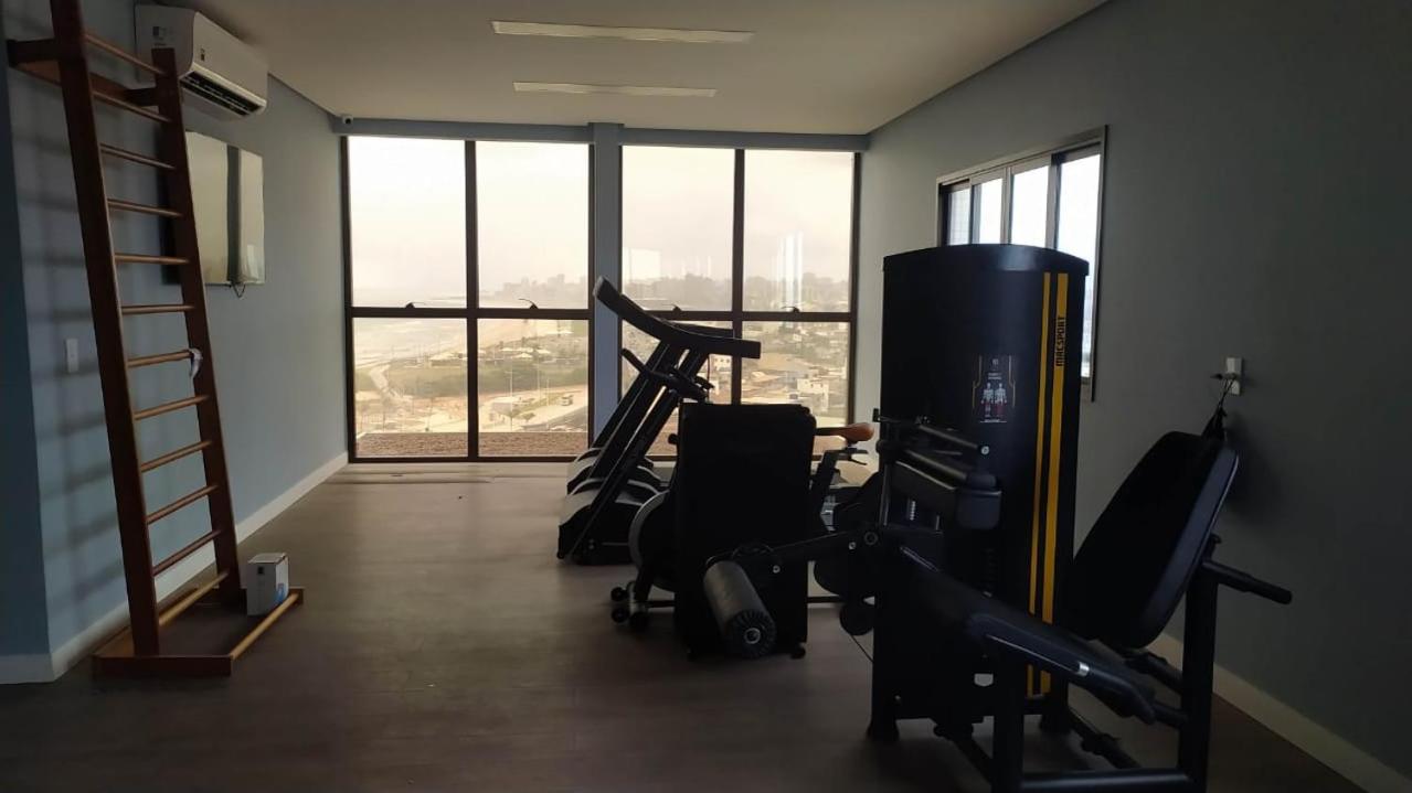 Apartamento Quarto e Sala, varanda, vista mar com infraestrutura
