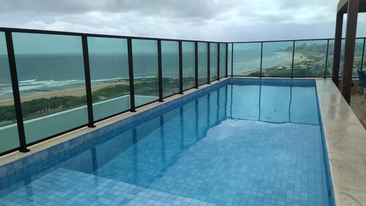 Apartamento Quarto e Sala, varanda, vista mar com infraestrutura