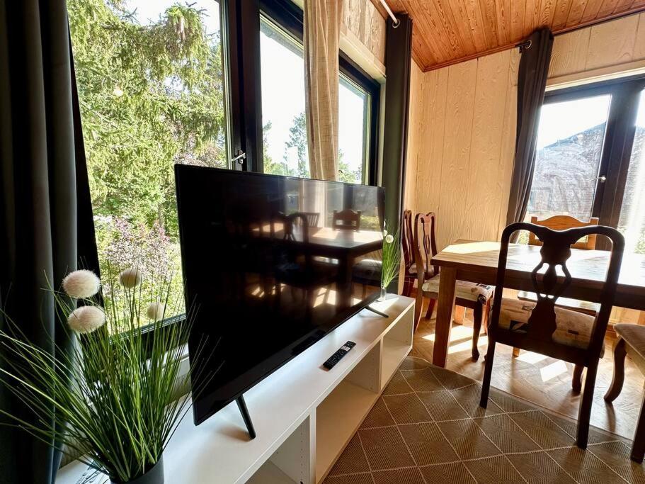 The Volvo house for workers with free parking