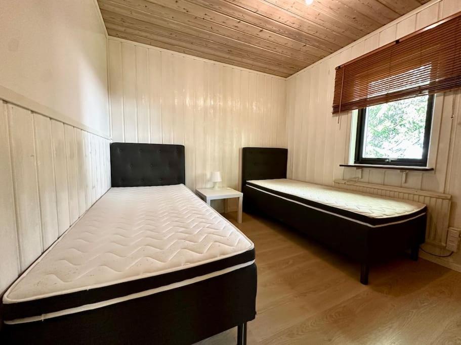The Volvo house for workers with free parking