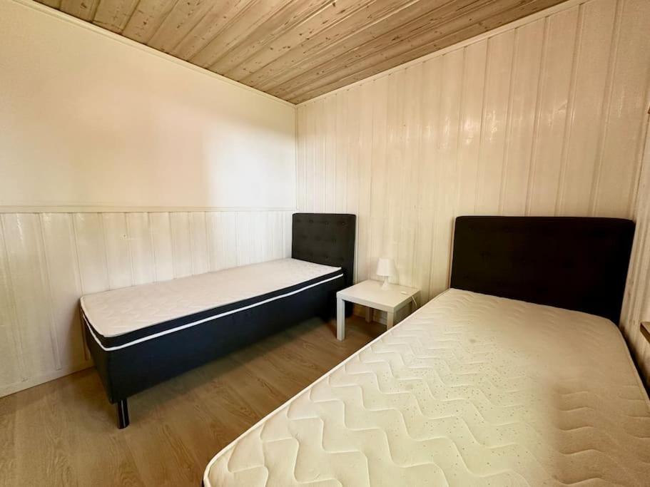 The Volvo house for workers with free parking