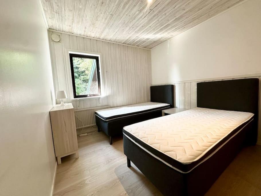 The Volvo house for workers with free parking