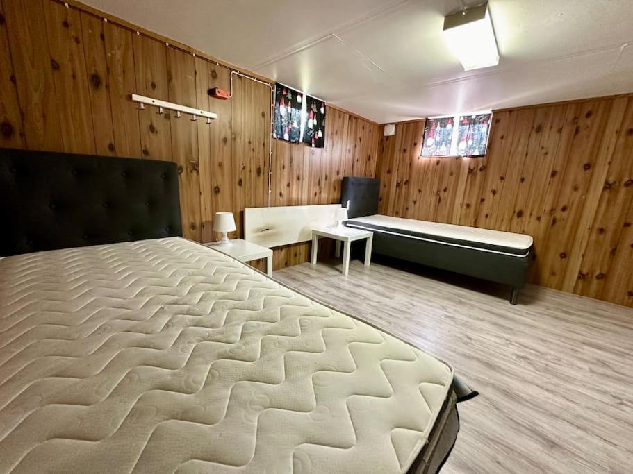 The Volvo house for workers with free parking