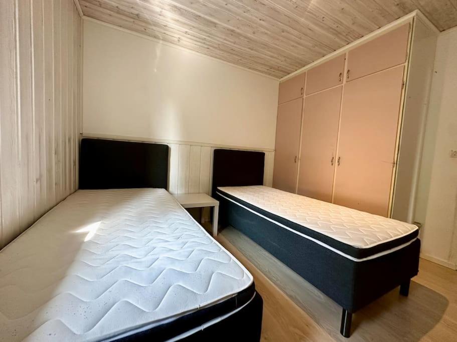 The Volvo house for workers with free parking