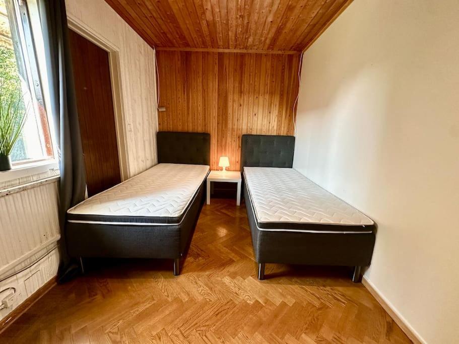 The Volvo house for workers with free parking