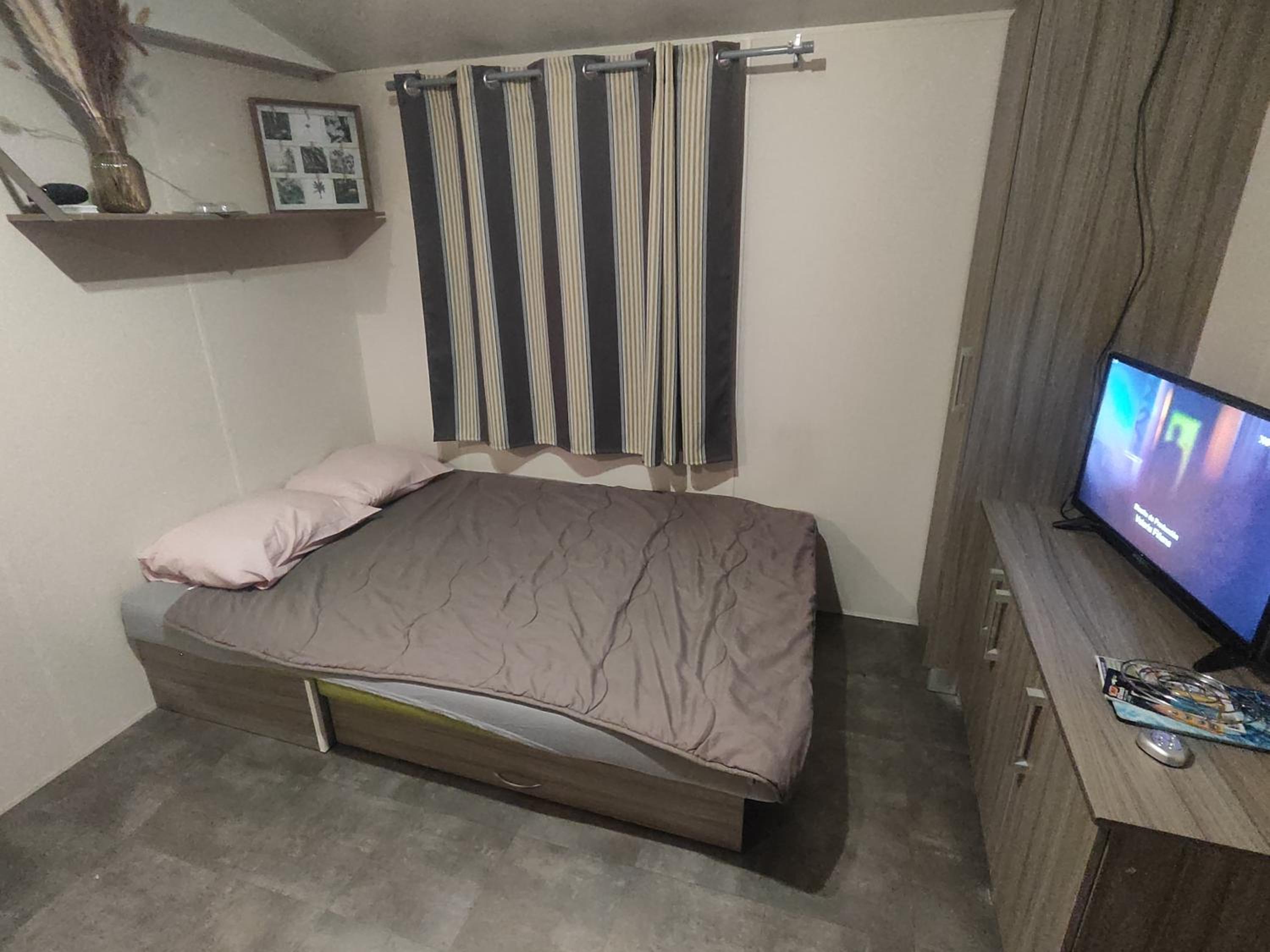 Mobil-home climatisé Plage à 3 min Proche Barcarès Piscine chauffée