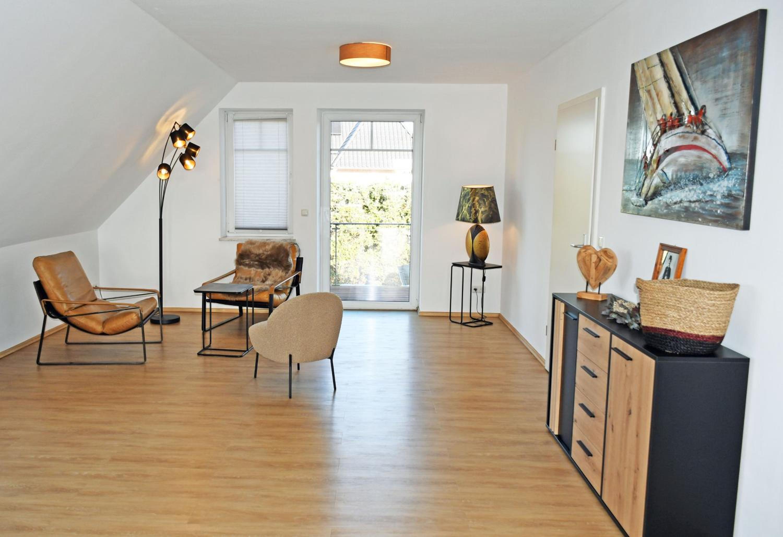 super Ferienwohnung mit Seeblick und 3 Balkonen