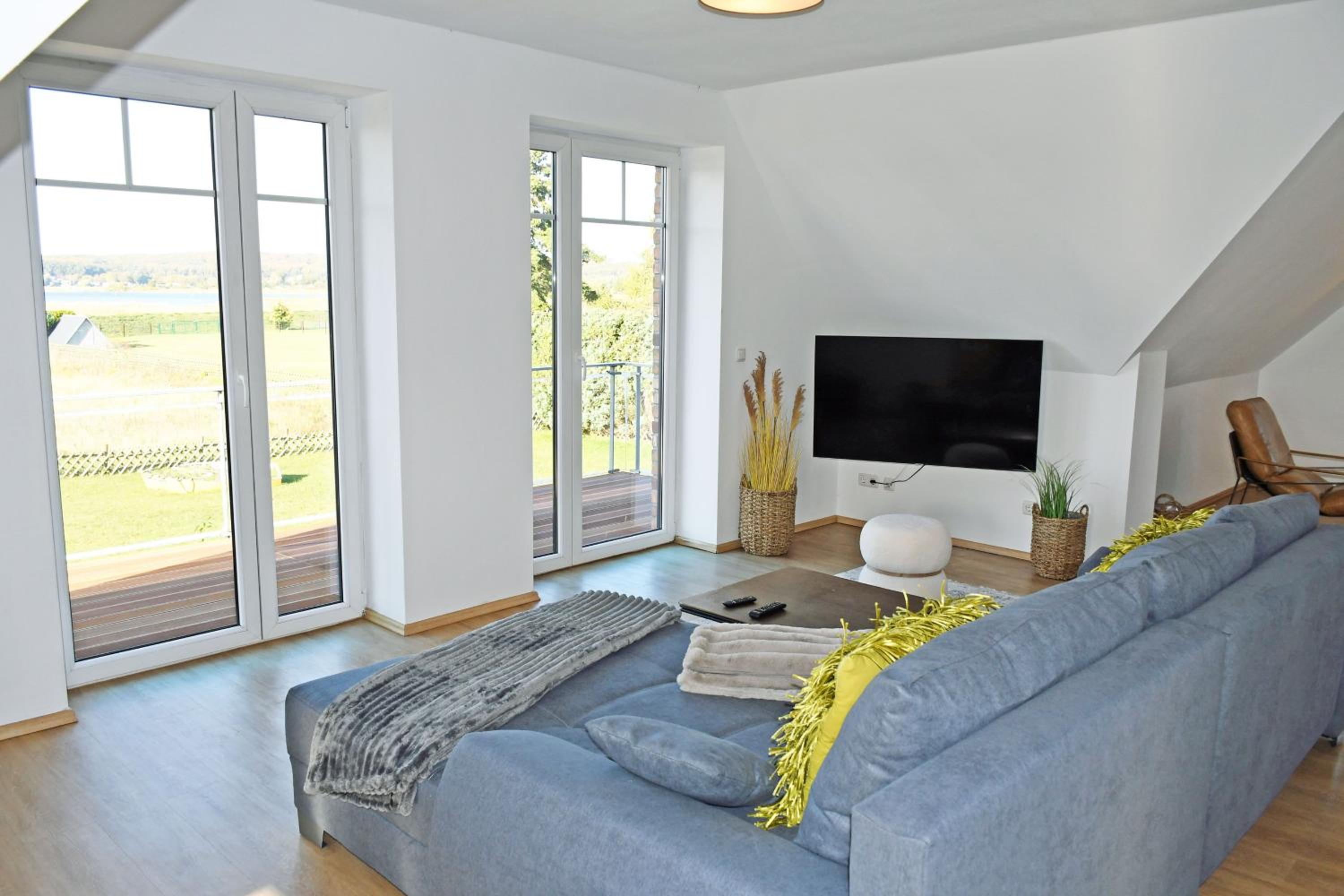 super Ferienwohnung mit Seeblick und 3 Balkonen