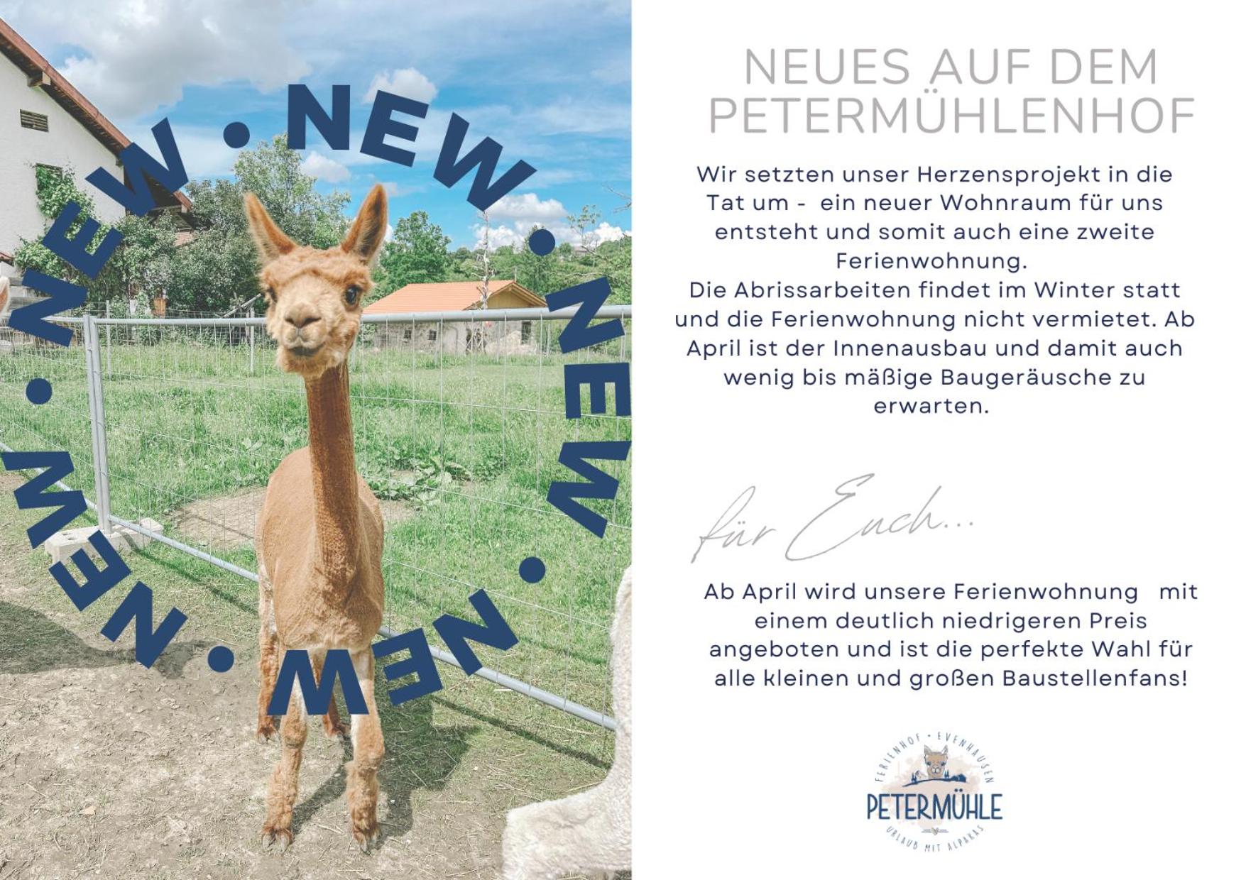 Ferienhof Petermühle Urlaub mit Alpakas
