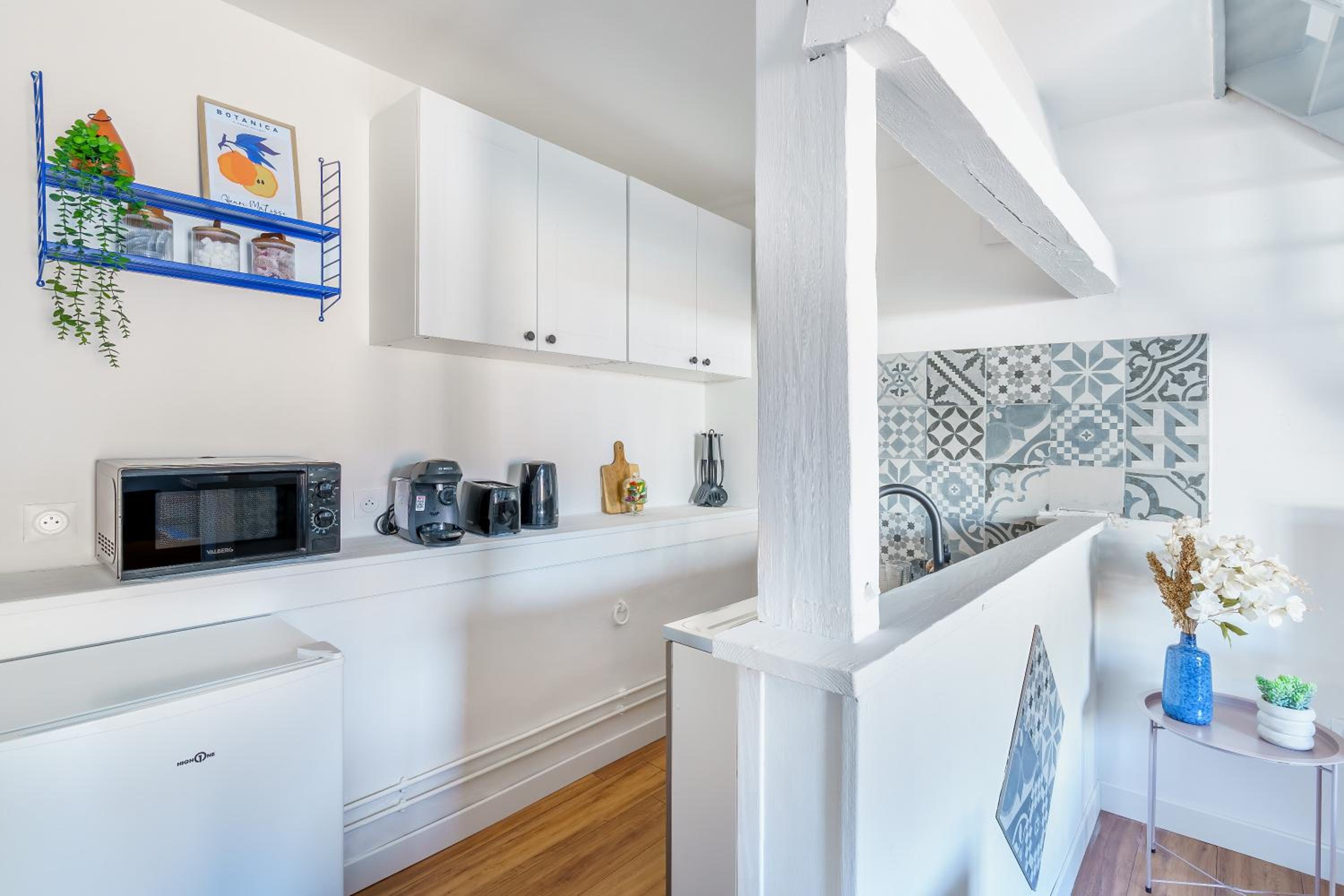 Maisonnette Bleu Horizon avec jardin - 2min Gare - Serenito Homes