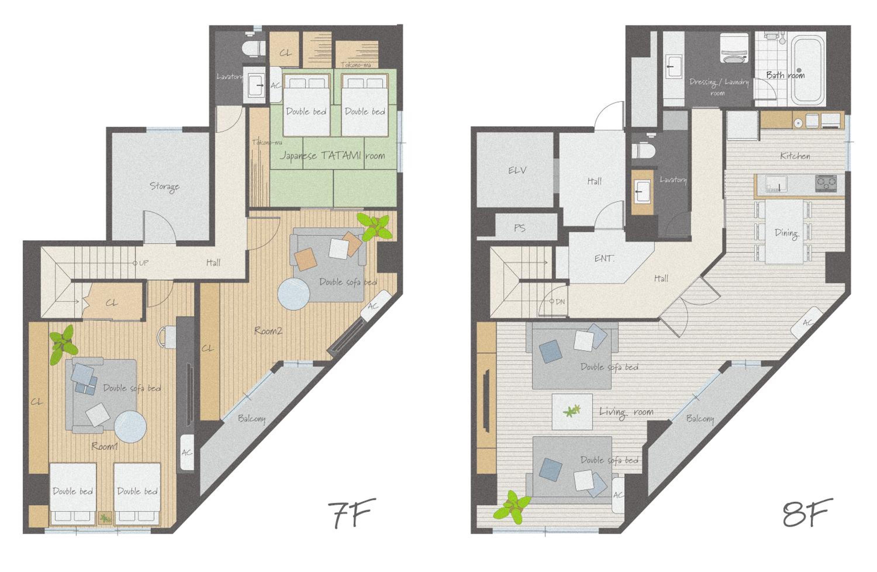 ELLE Namba Villa