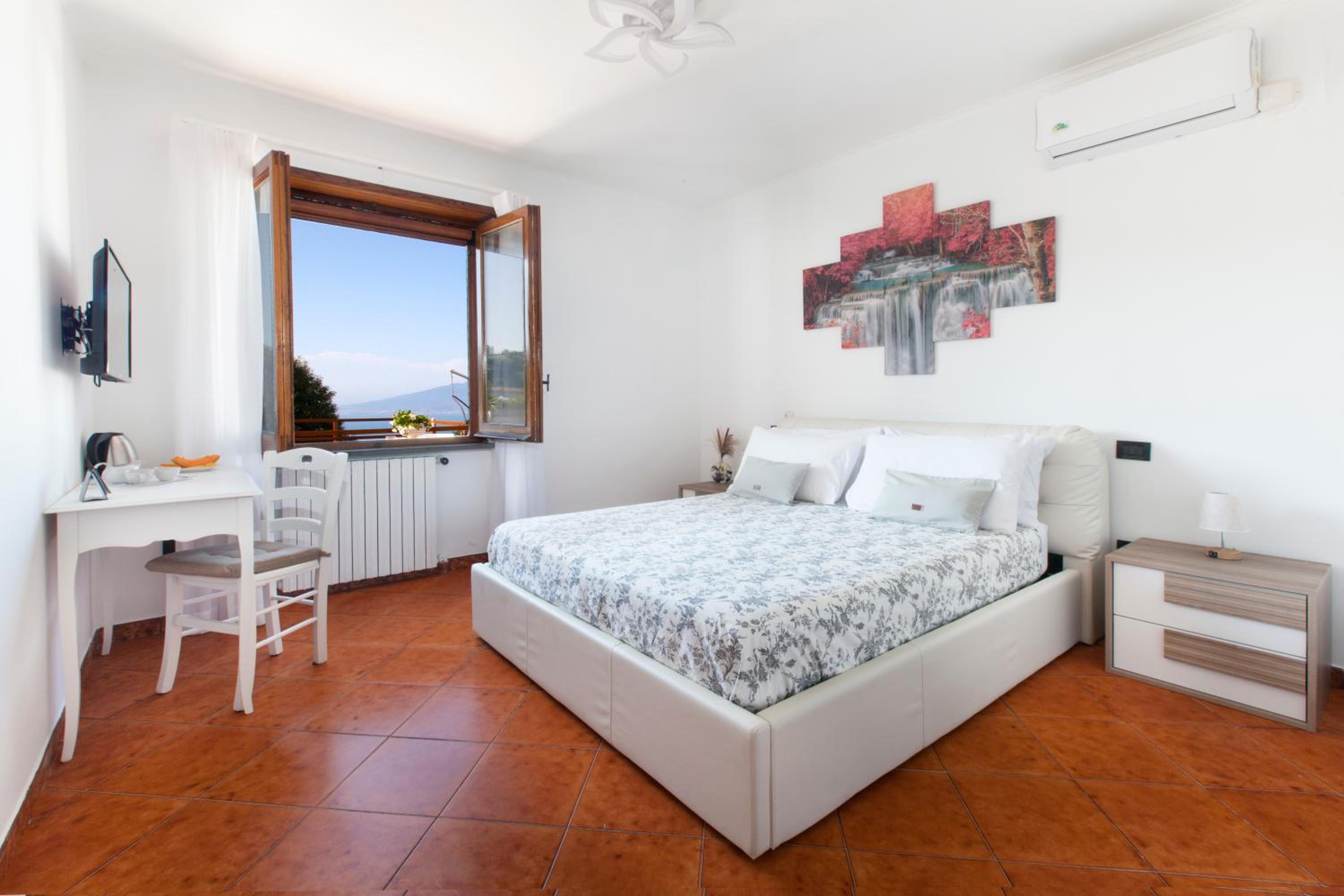 Camera Panoramica in Villa vista Mare e Vesuvio photo 3