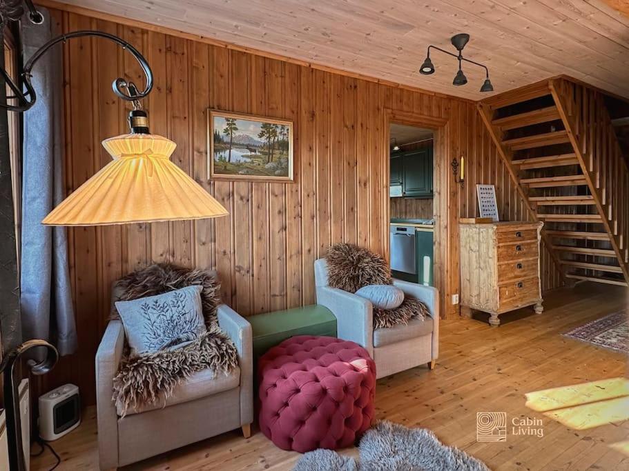 Original Olympic cabin ski in out Hafjell view 3
