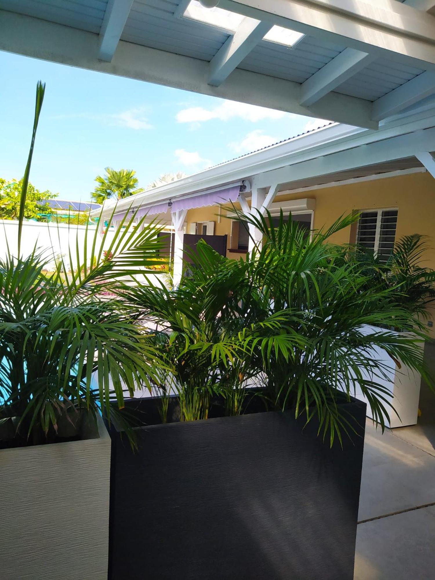 Villa Créoléna - Chambres d'hôtes avec piscine - option kitchenette - proche plage - calme absolu - Nord Grande-Terre