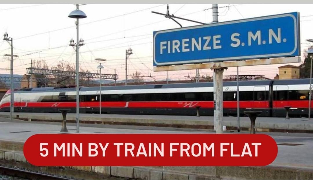 Gemme Fiorentine Apartments in front of the train station 5 minutes from the centre Free parking