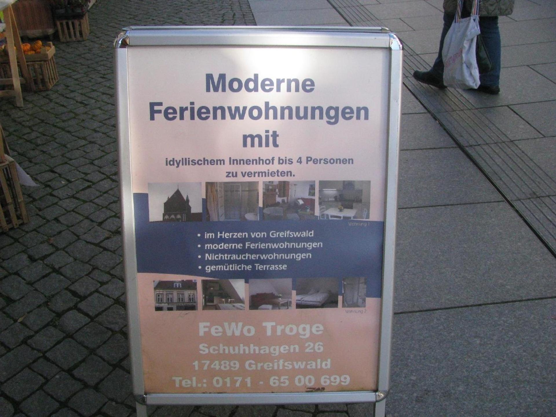 Moderne Ferienwohnung Mitten In Greifswald