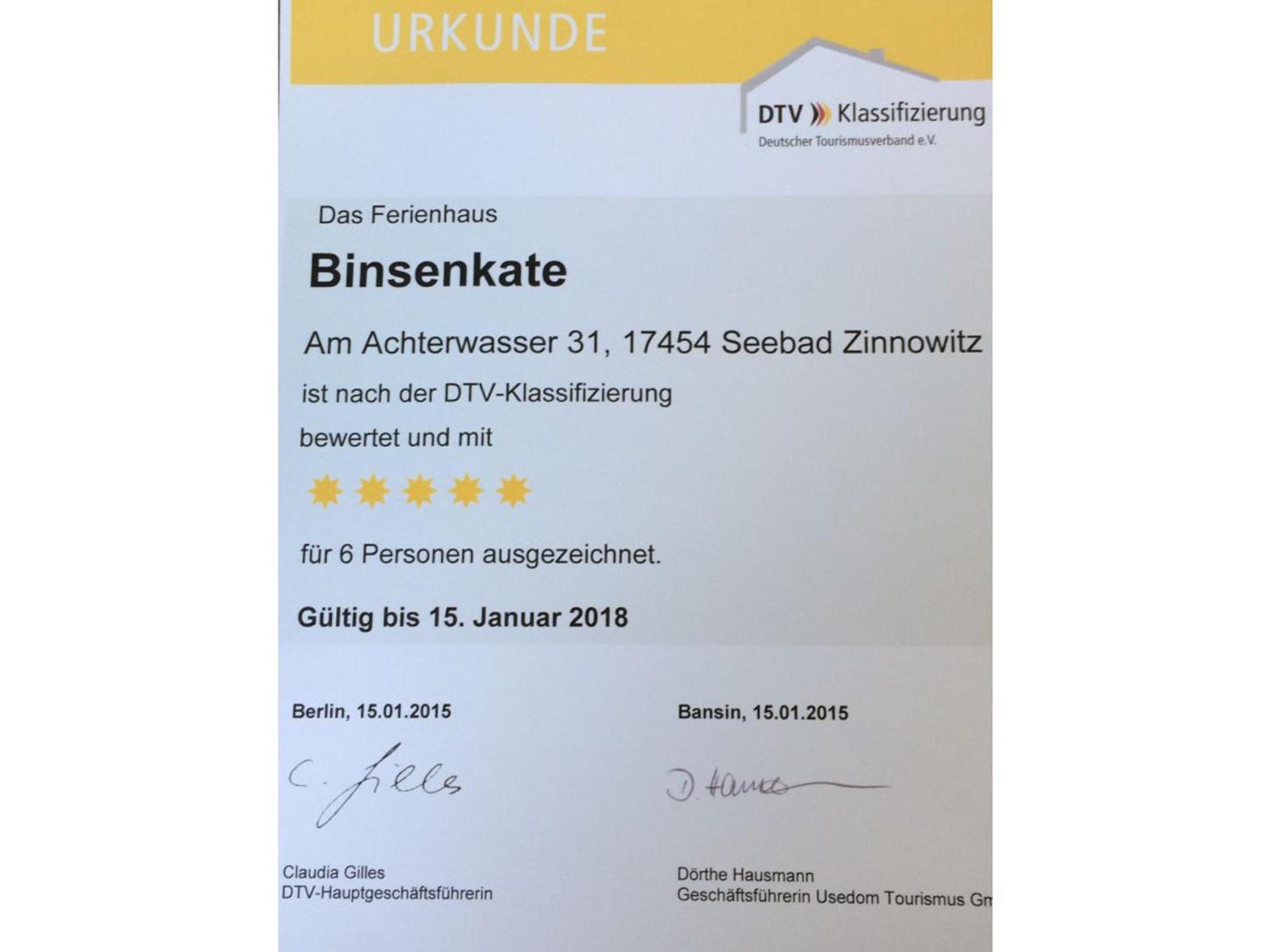 Binsenkate - Zinnowitz