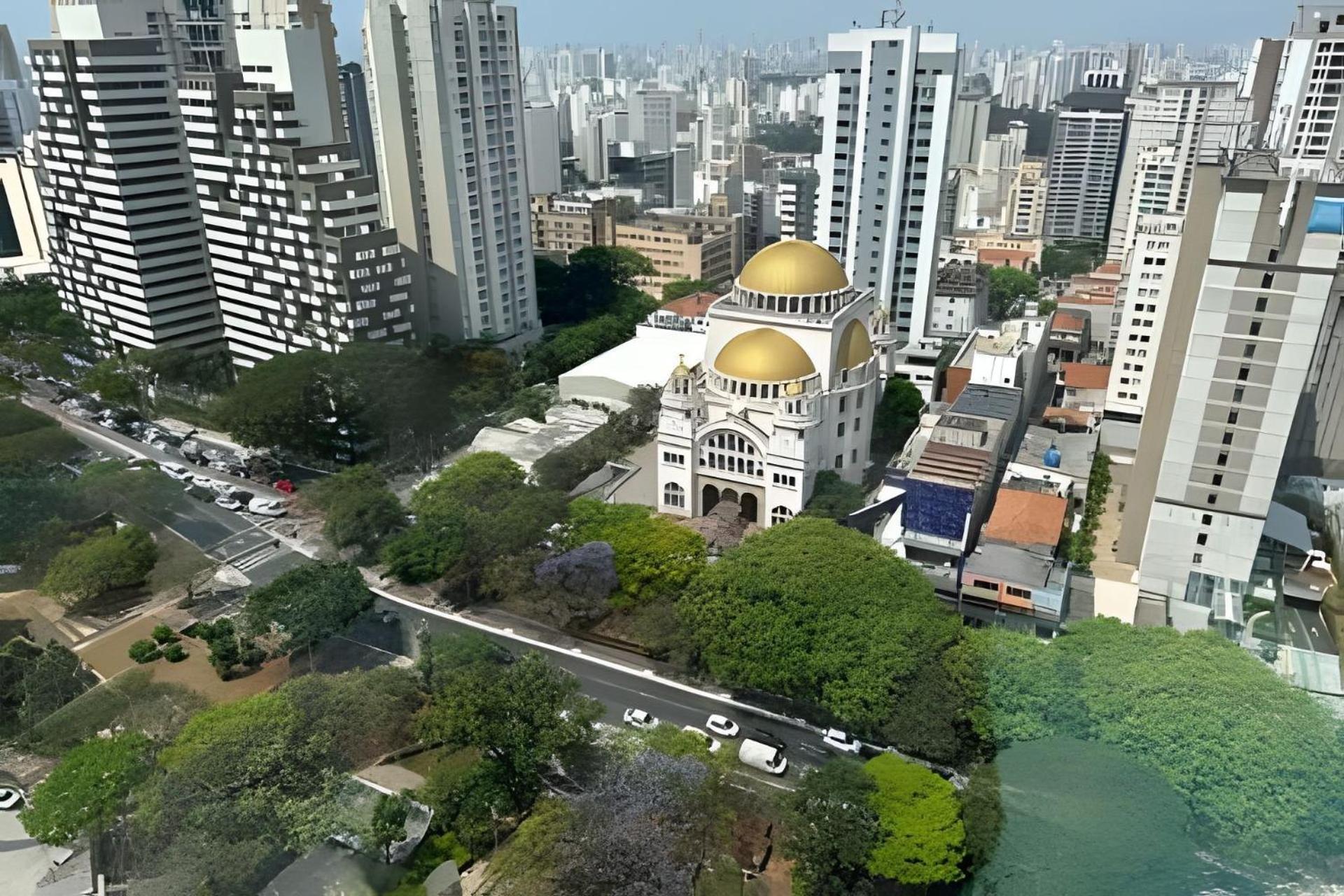 Augusta Premium Studio com ar e academia 102 UA