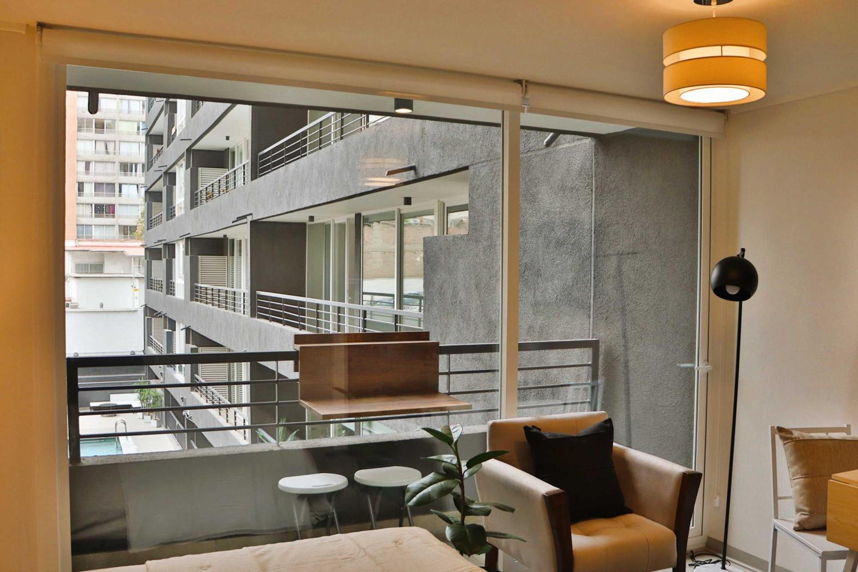 HOM I Luminoso y Acogedor Studio 2PAX en Santiago