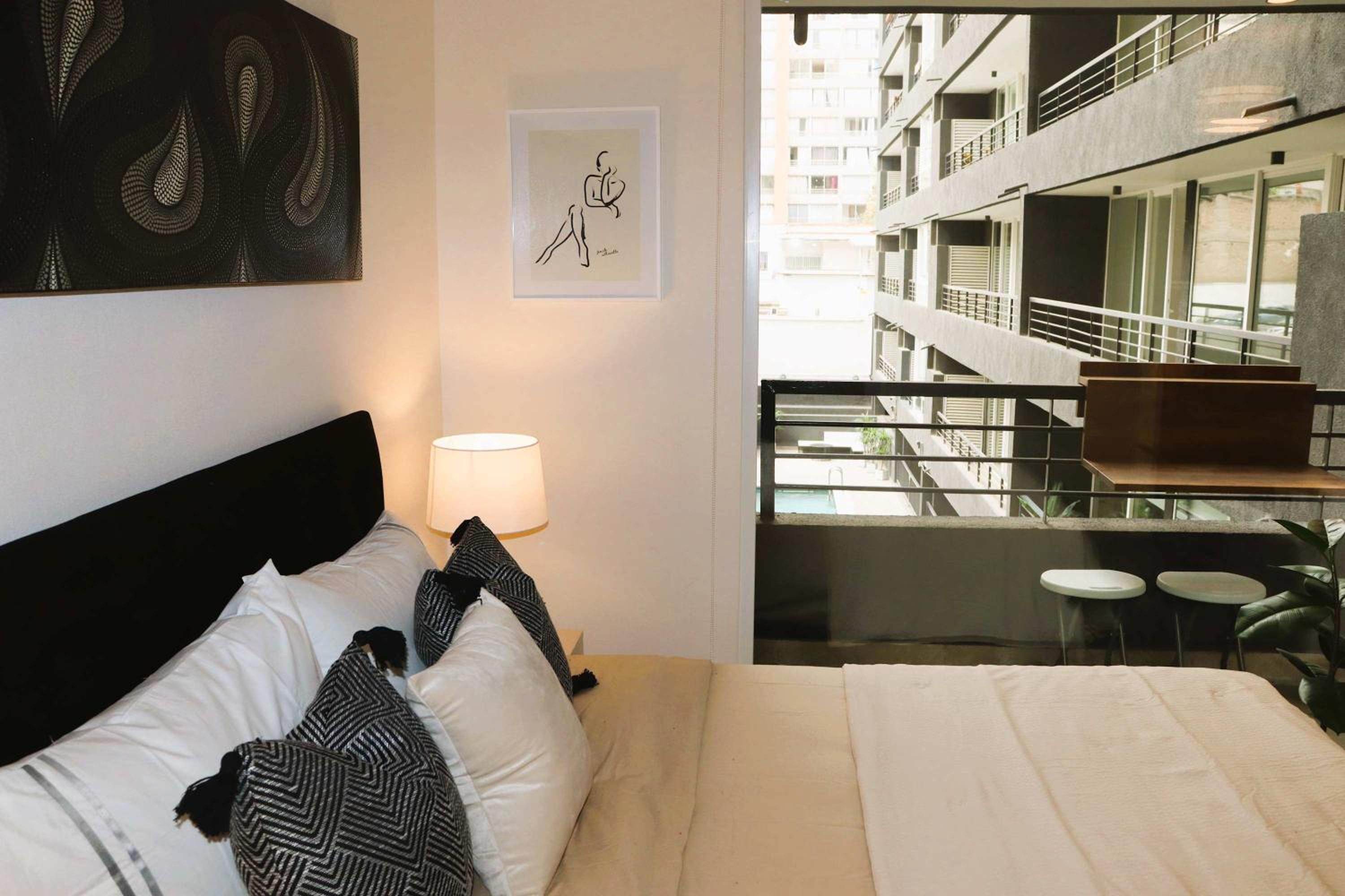 HOM I Luminoso y Acogedor Studio 2PAX en Santiago