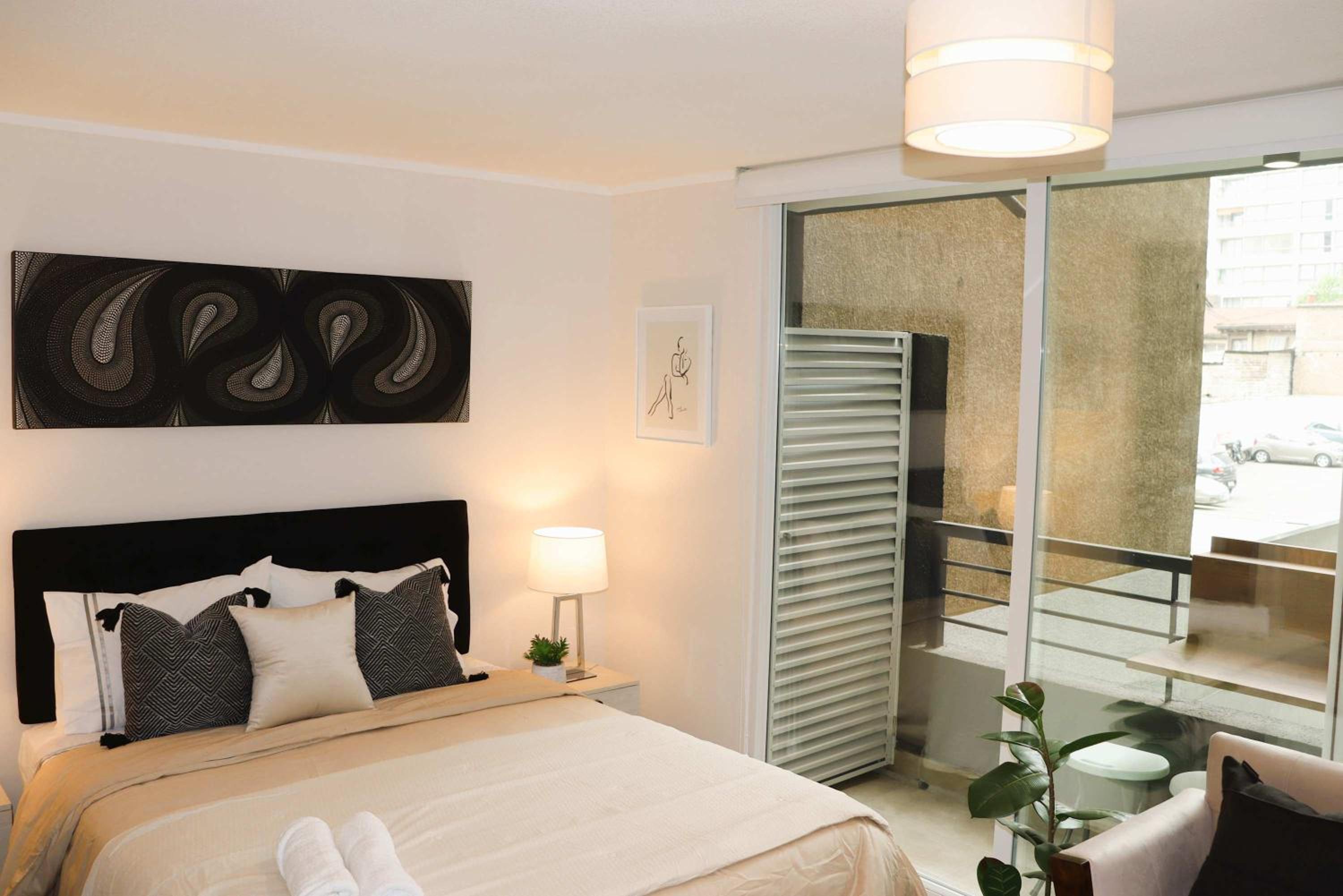 HOM I Luminoso y Acogedor Studio 2PAX en Santiago